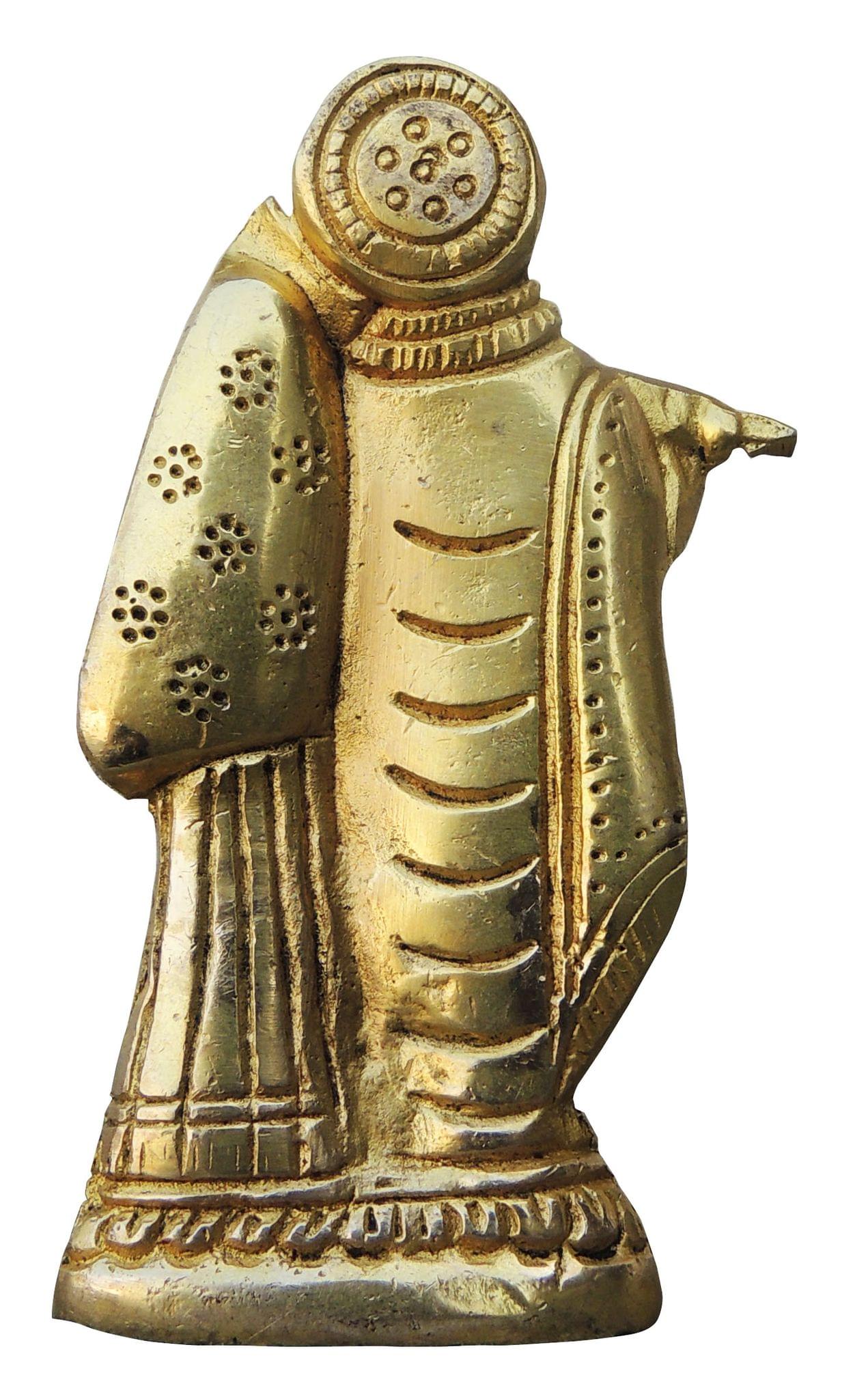 Brass Radha-Krishna — 2.6"