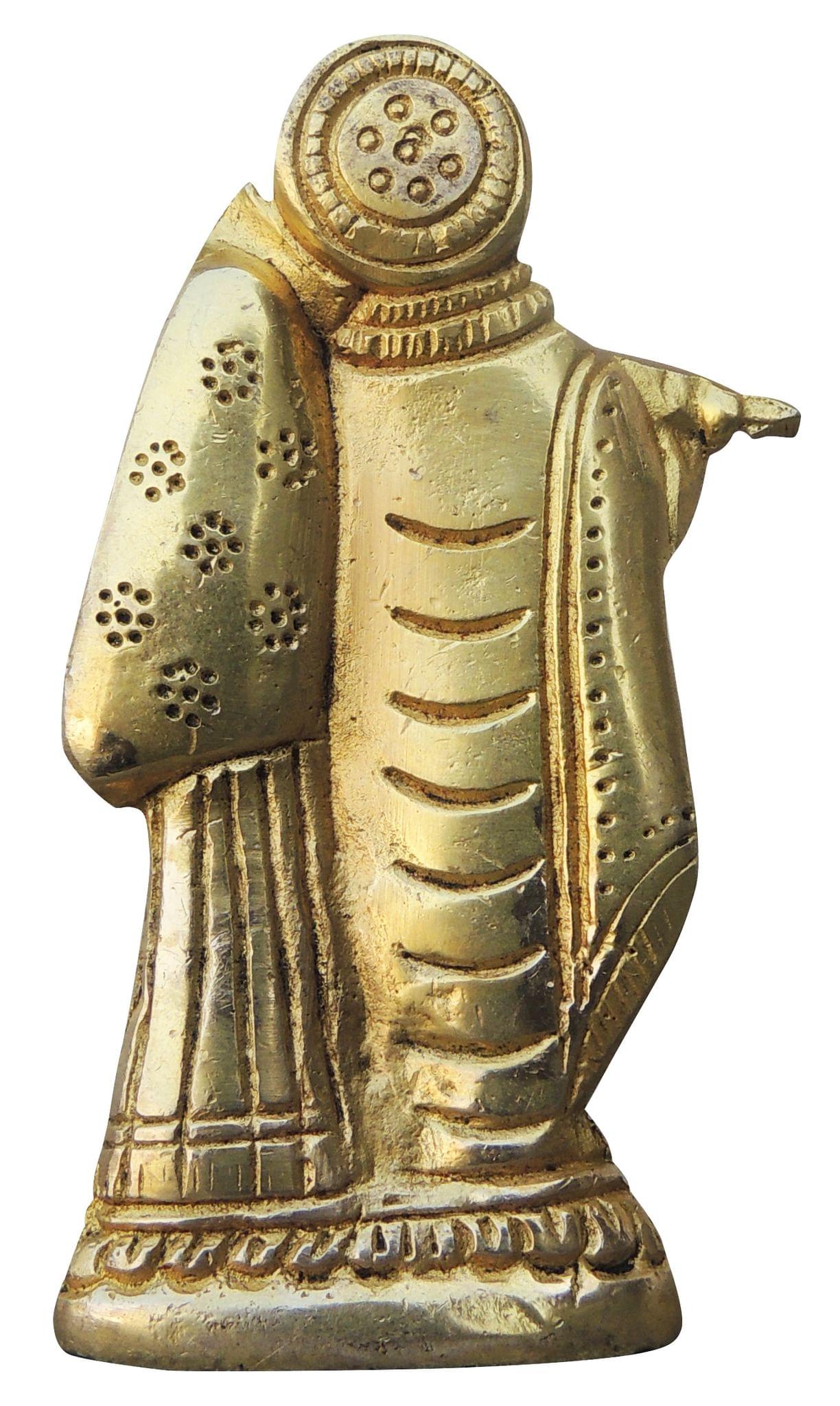 Brass Radha-Krishna — 3.7"