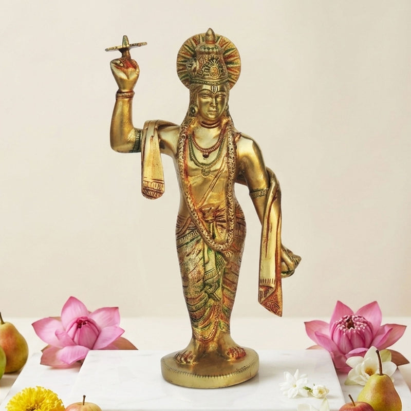 Brass Krishna