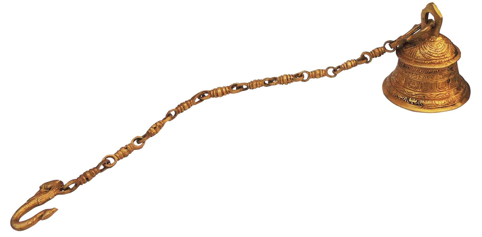 Brass Wall Bell, Ghanta — 5"