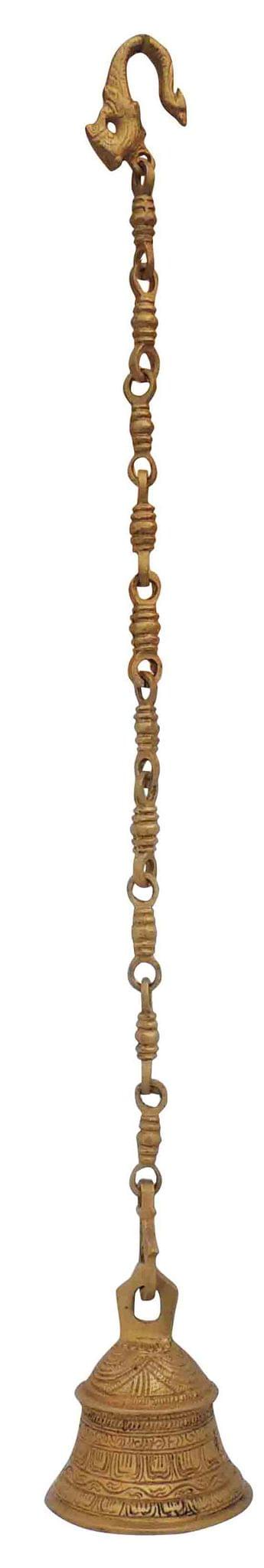 Brass Wall Bell, Ghanta — 5"