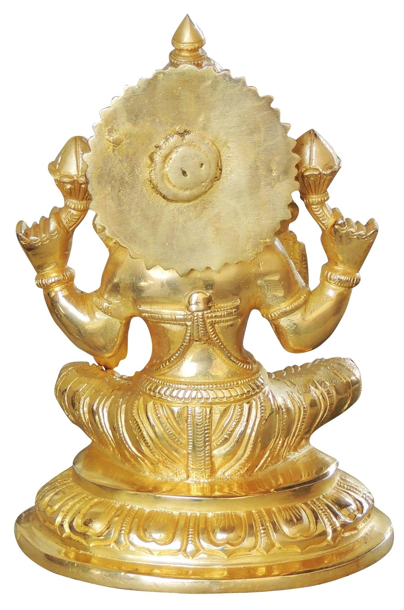 Brass Lakshmi — 7"