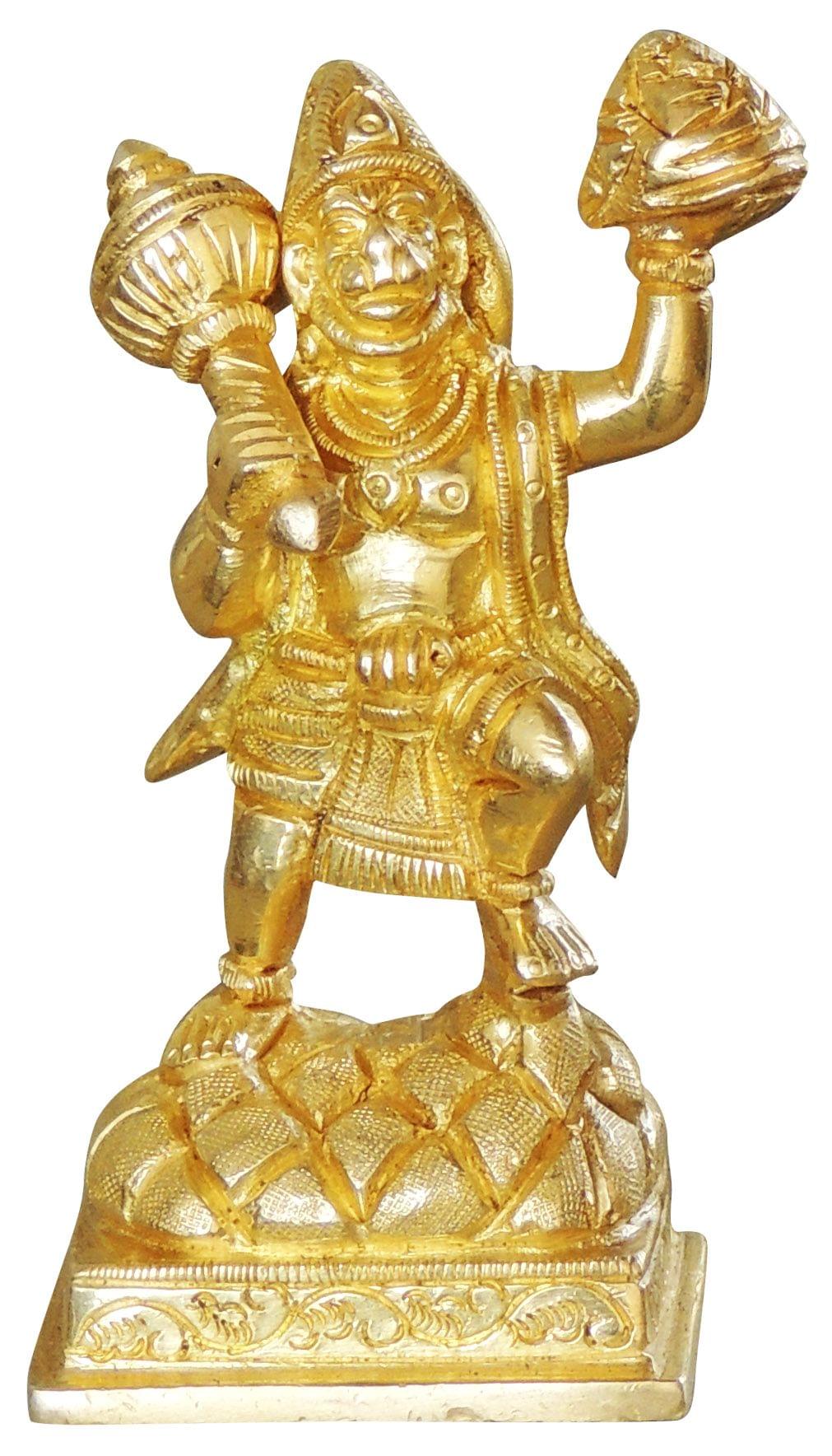 Brass Hanuman — 4.5"