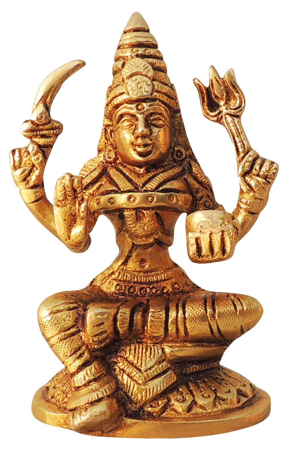 Brass Kalmari Devi — 4.2"