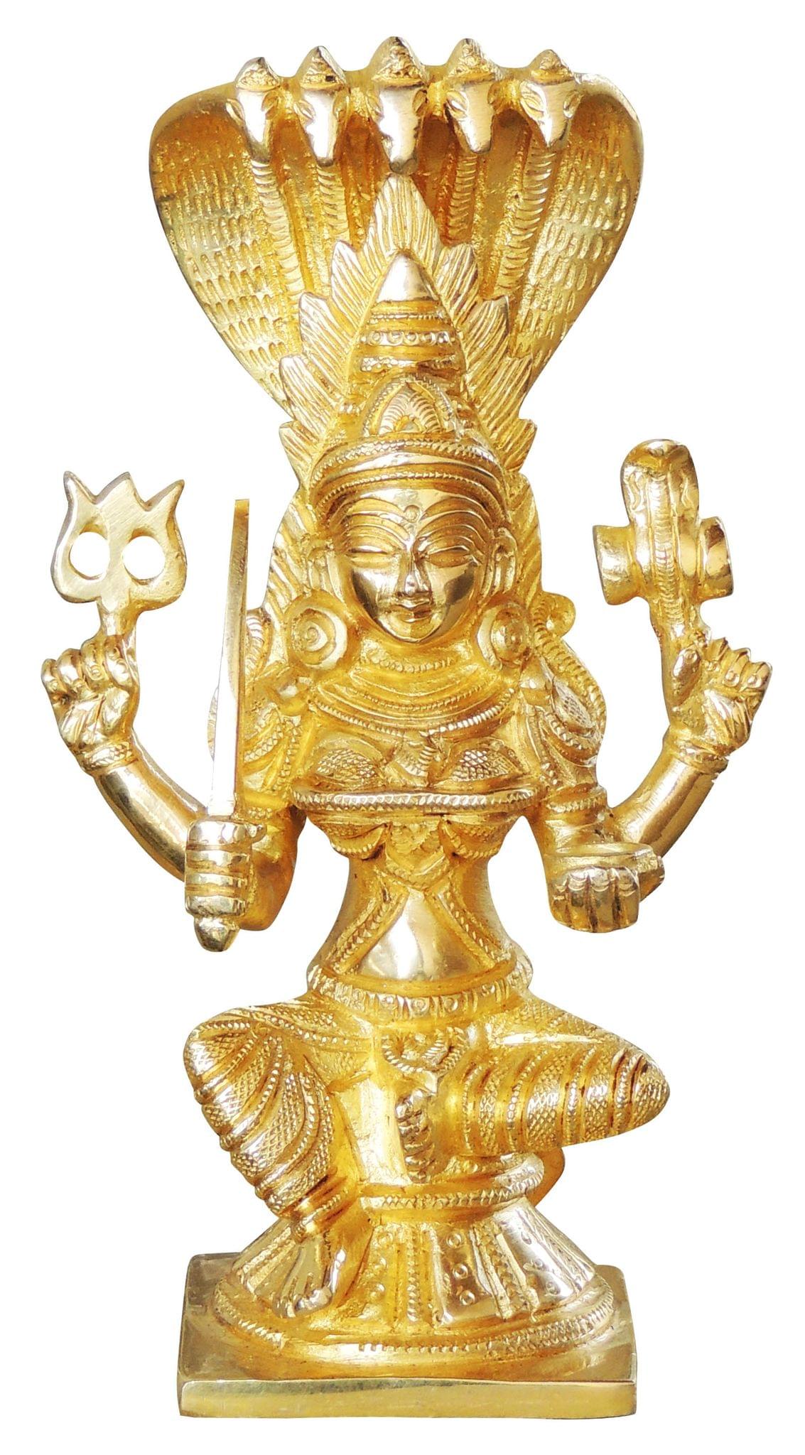 Brass Lakshmi — 7.5"