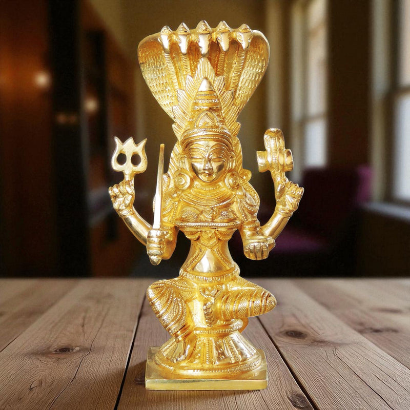 Brass Lakshmi — 7.5"