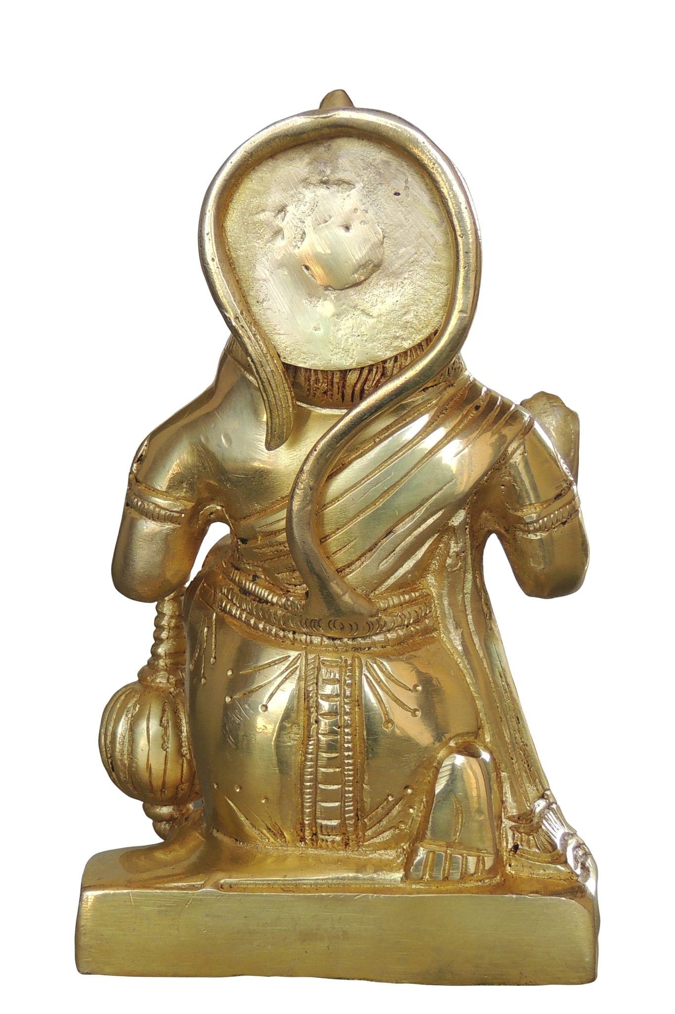 Brass Hanuman — 7"