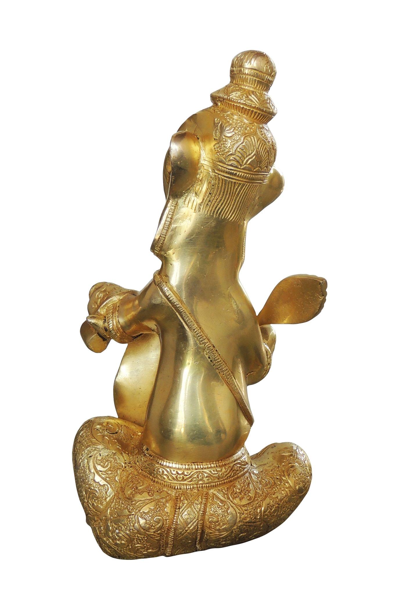 Brass Ganesh — 10.5"
