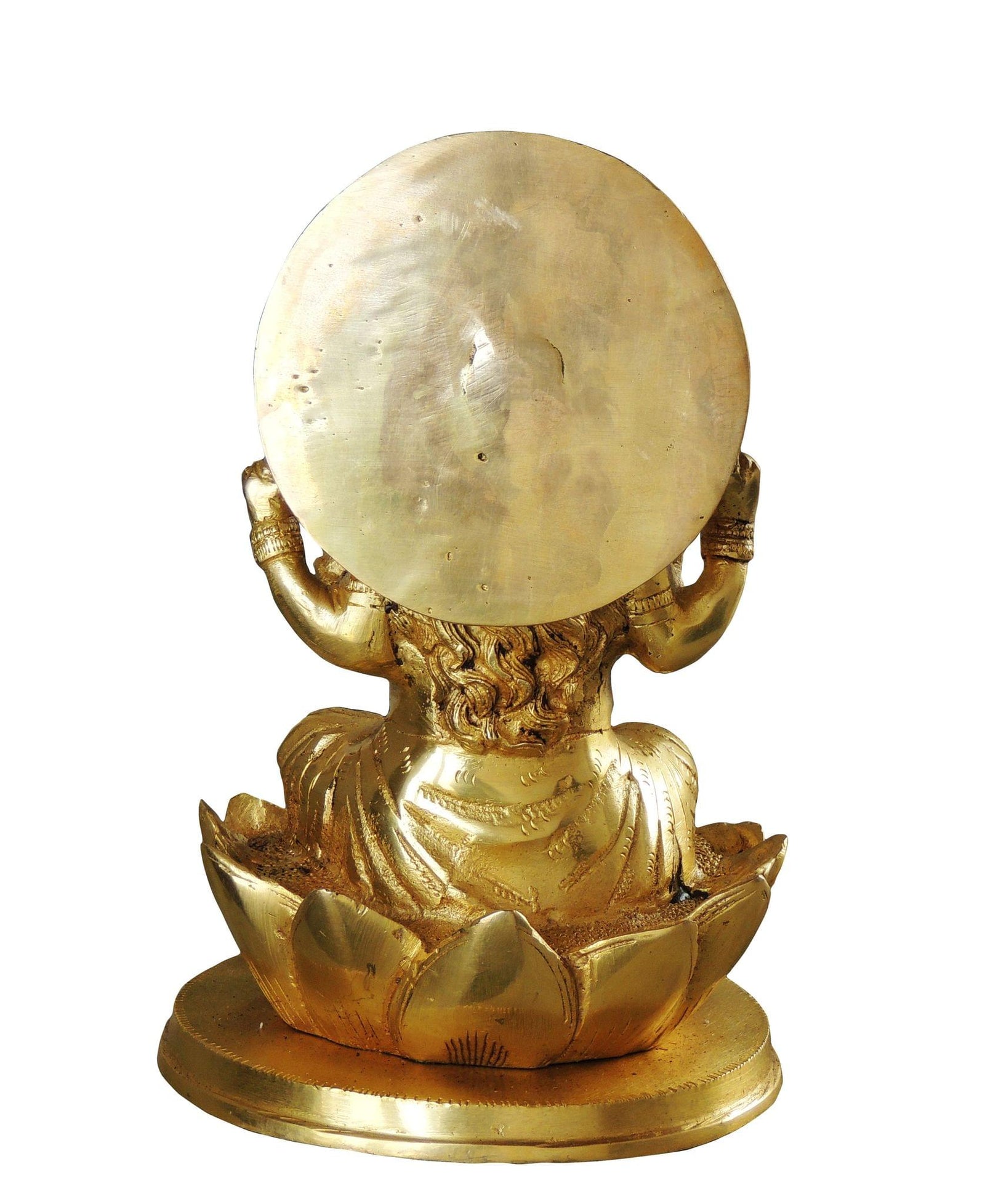Brass Ganesh — 9.2"