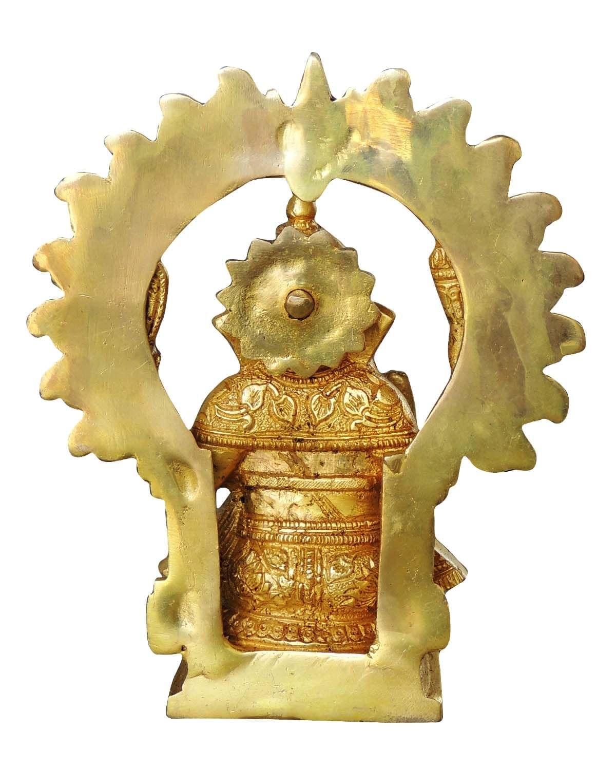 Brass Ganesh — 7"