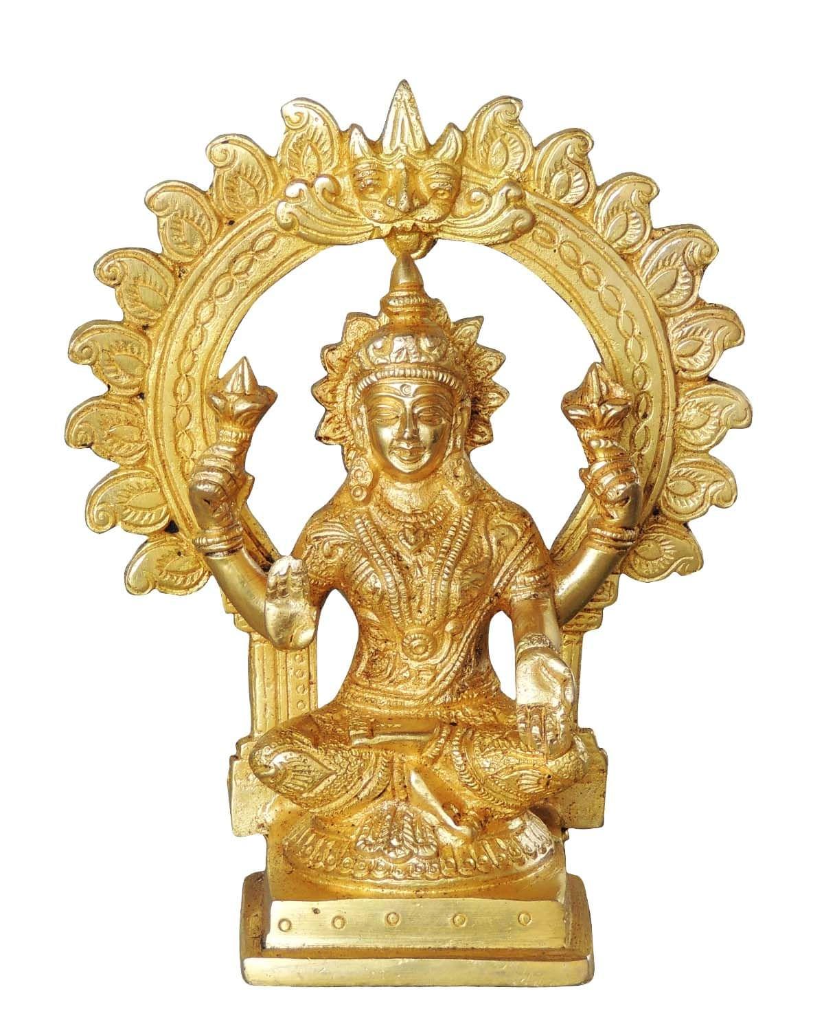 Brass Lakshmi — 7"