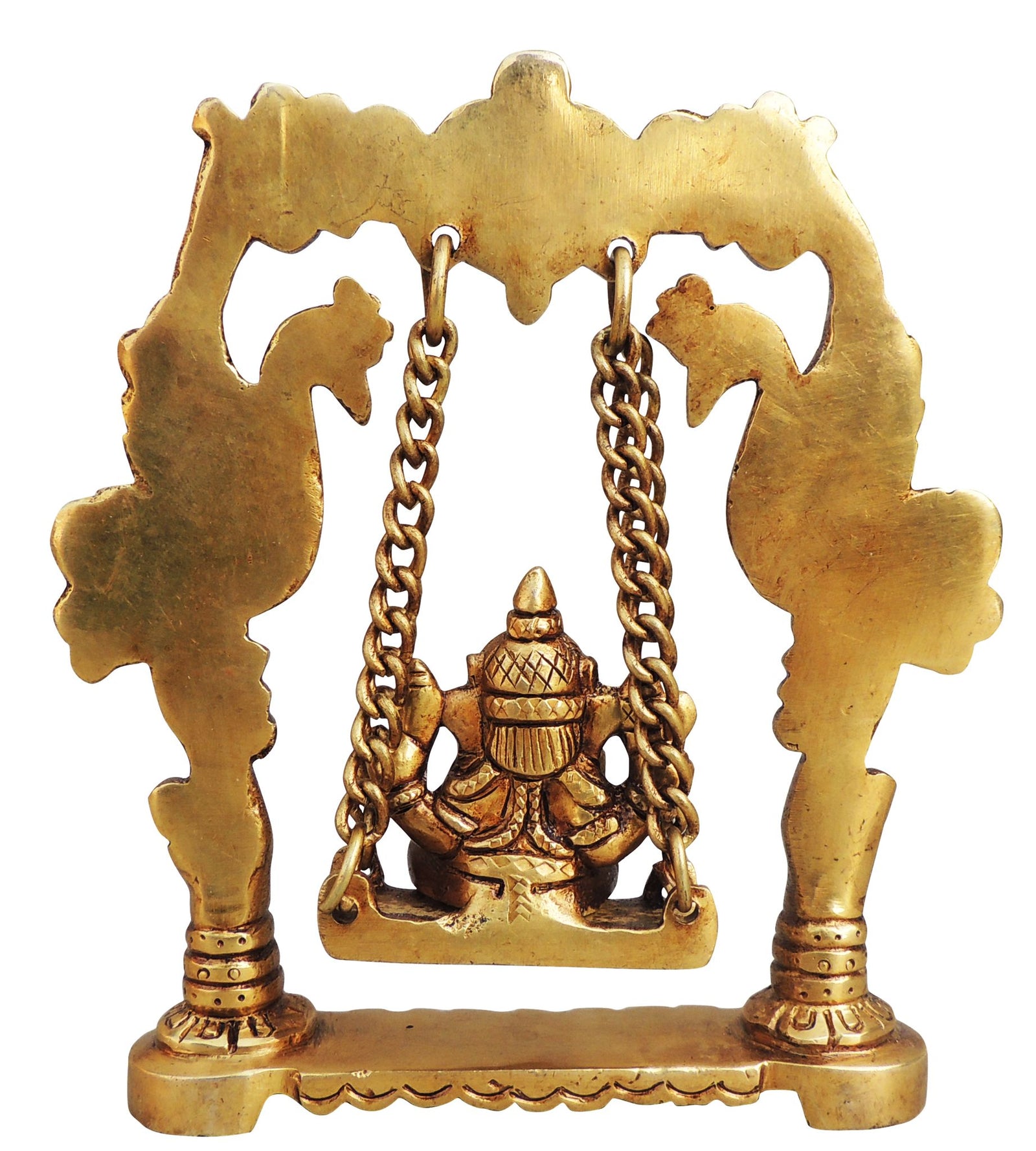 Brass Ganesh — 6.5"