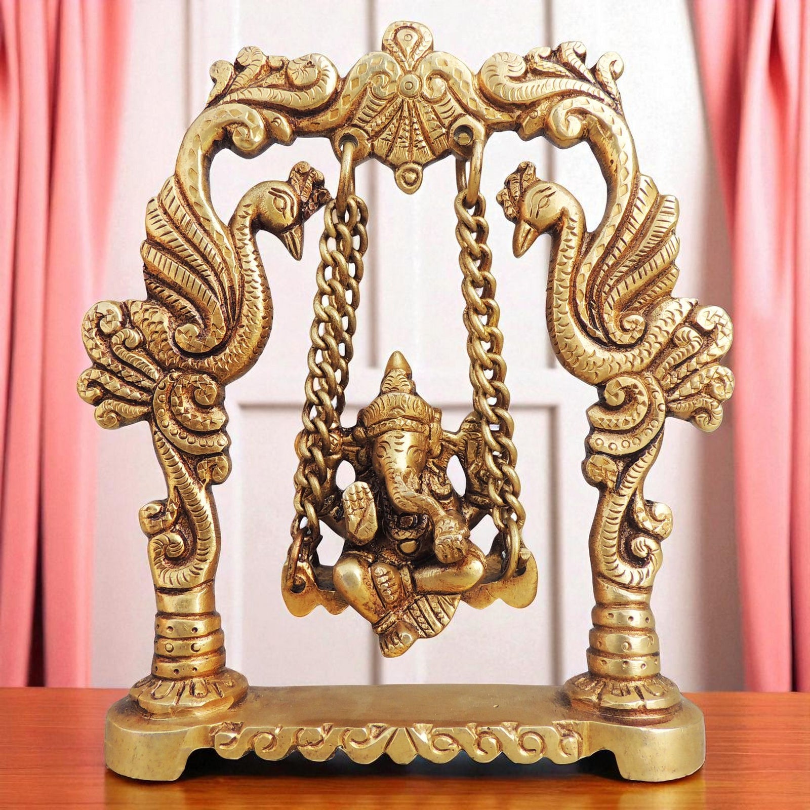 Brass Ganesh — 6.5"