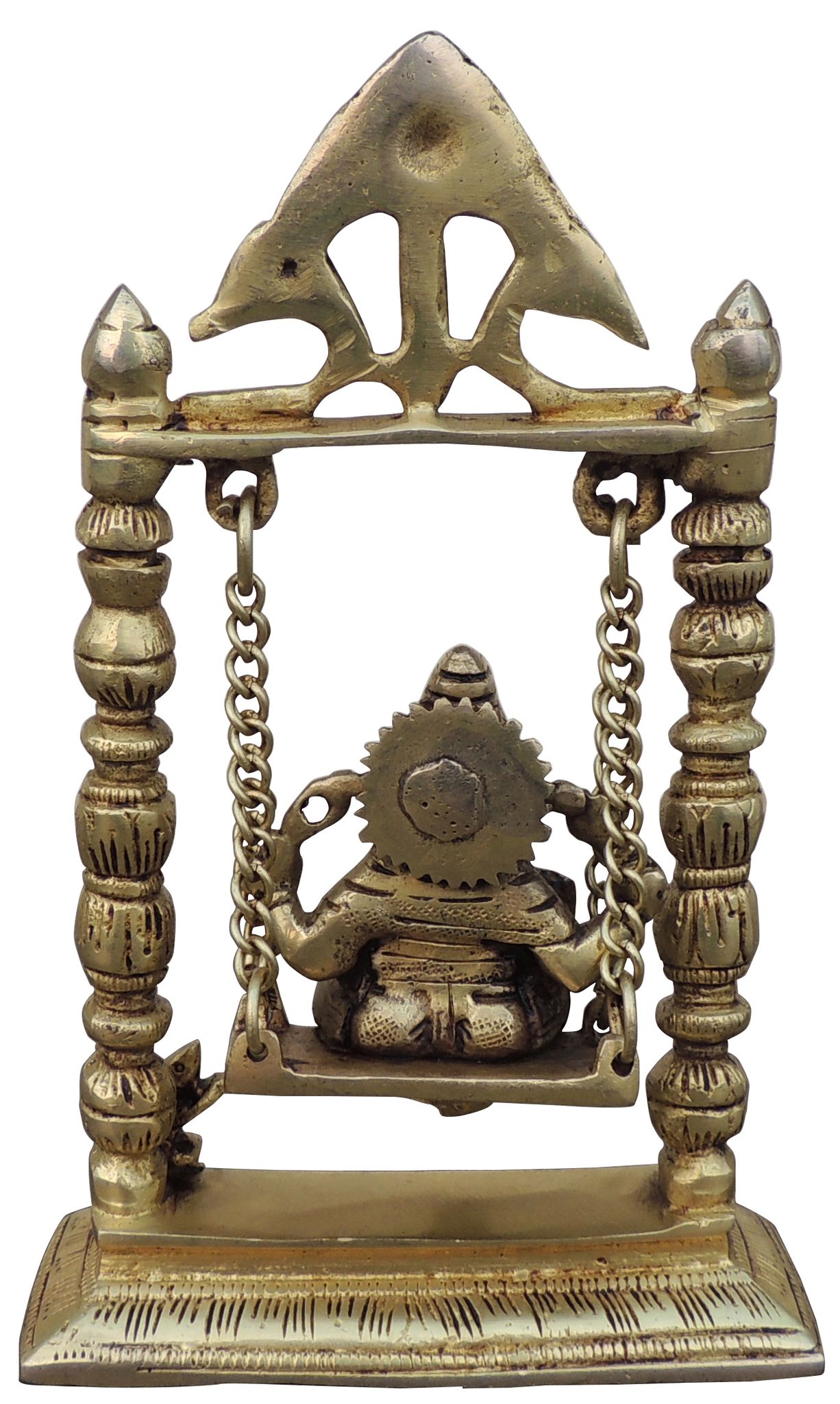 Brass Ganesh — 9"