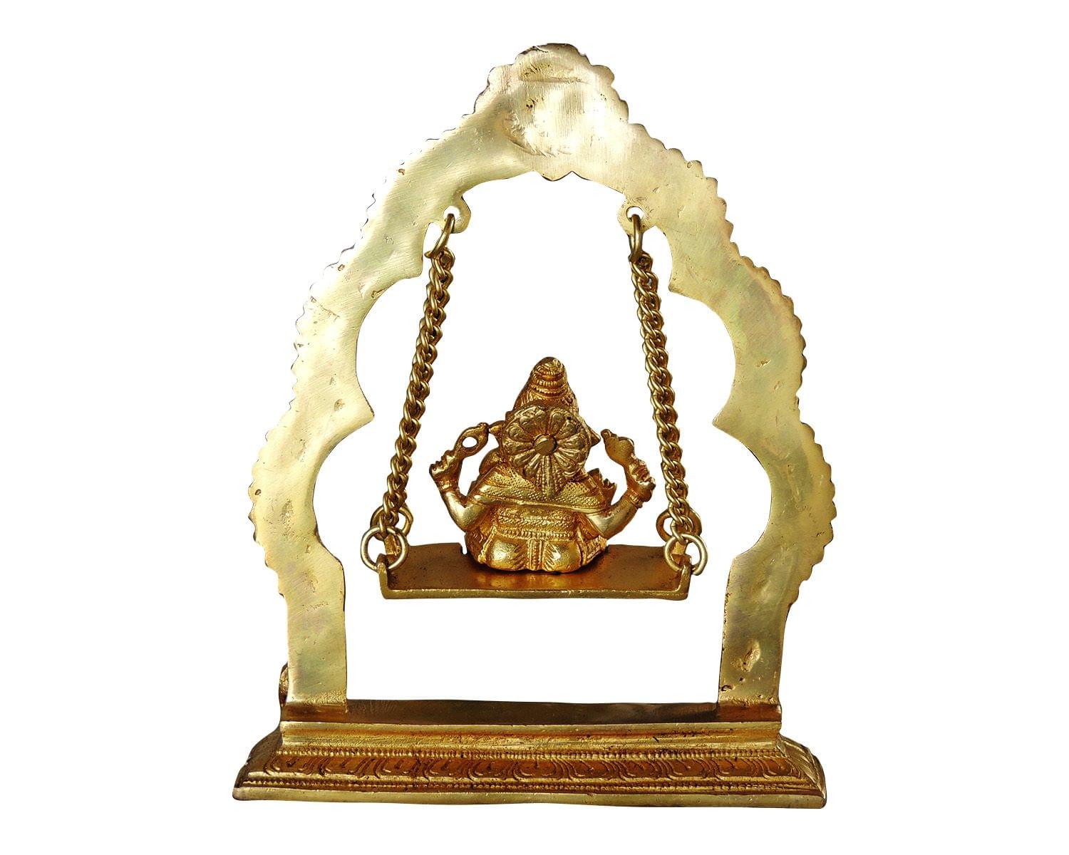 Brass Ganesh — 9.5"