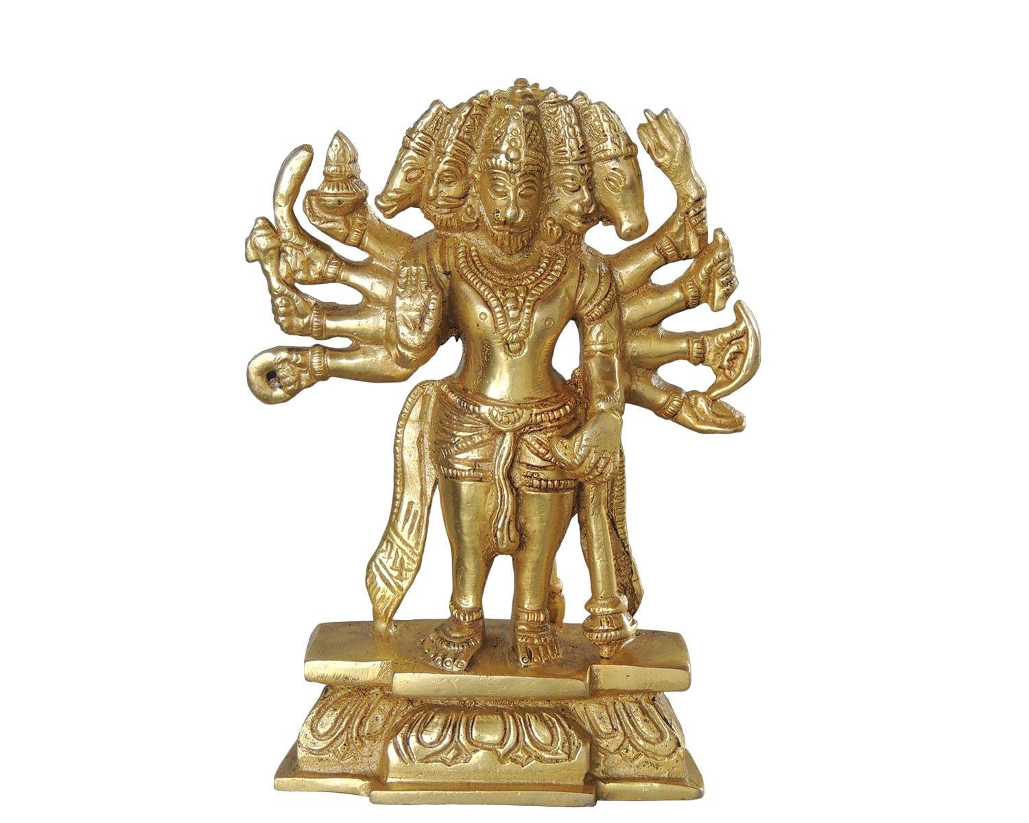 Brass Hanuman — 7"