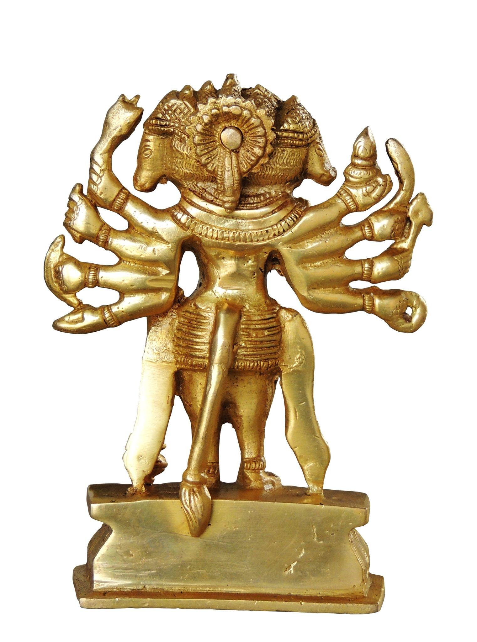 Brass Hanuman — 7"