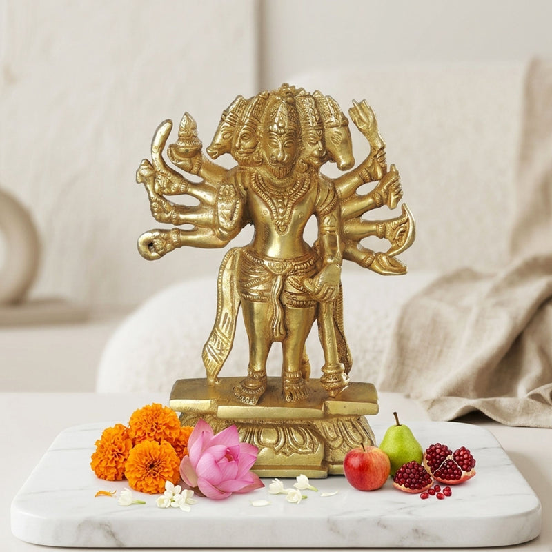 Brass Hanuman — 7"