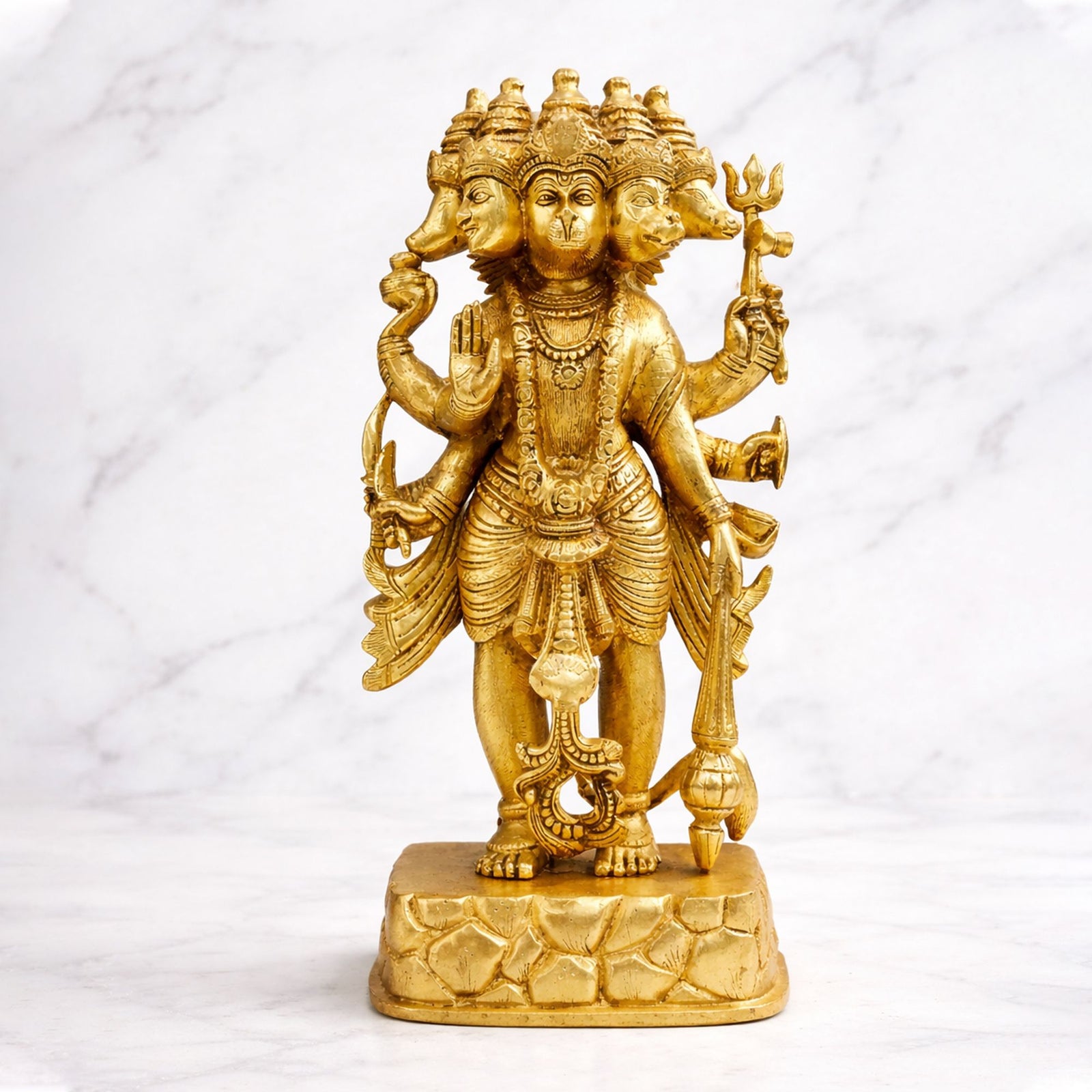Brass Hanuman, Standing — 18"