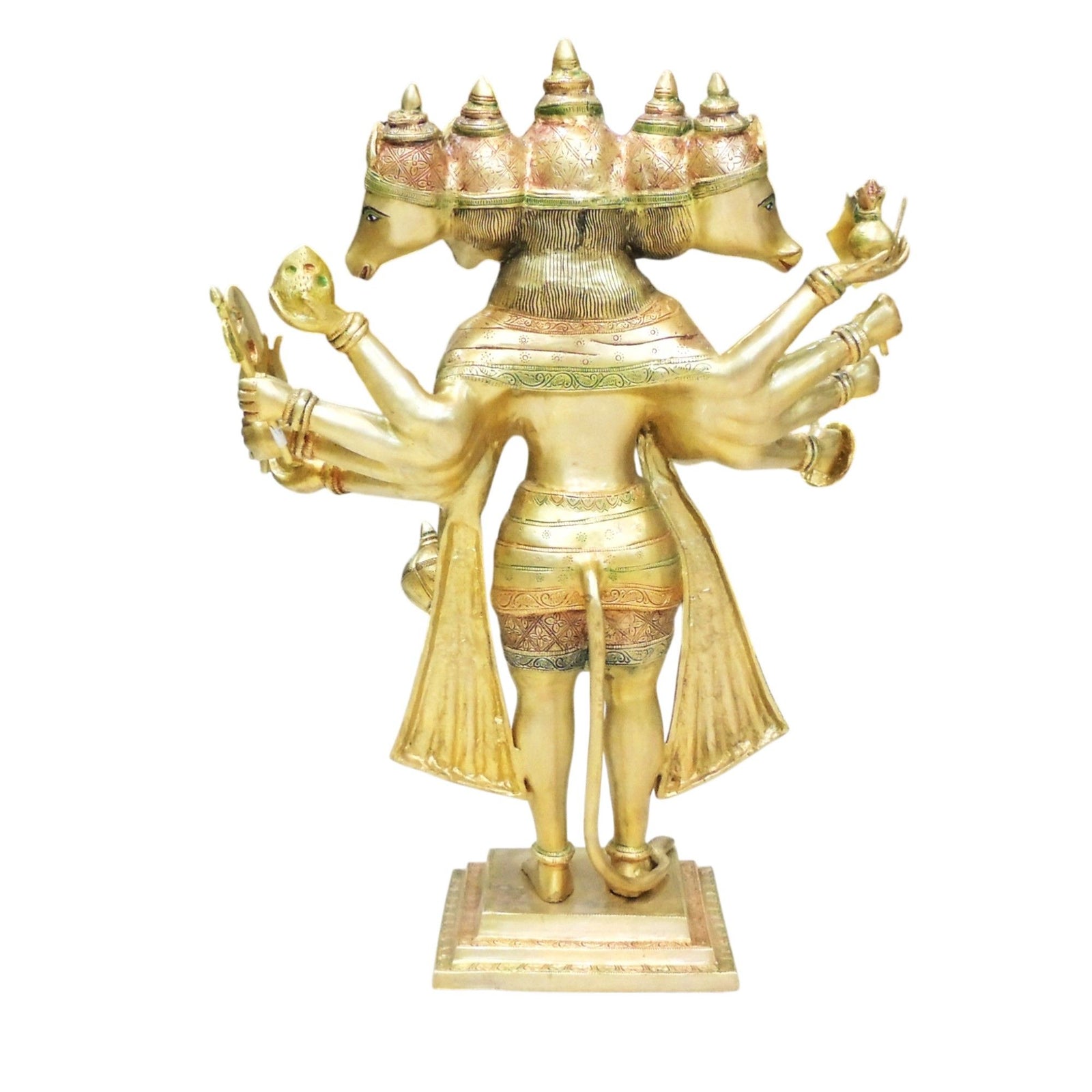 Brass Hanuman, Standing — 35"