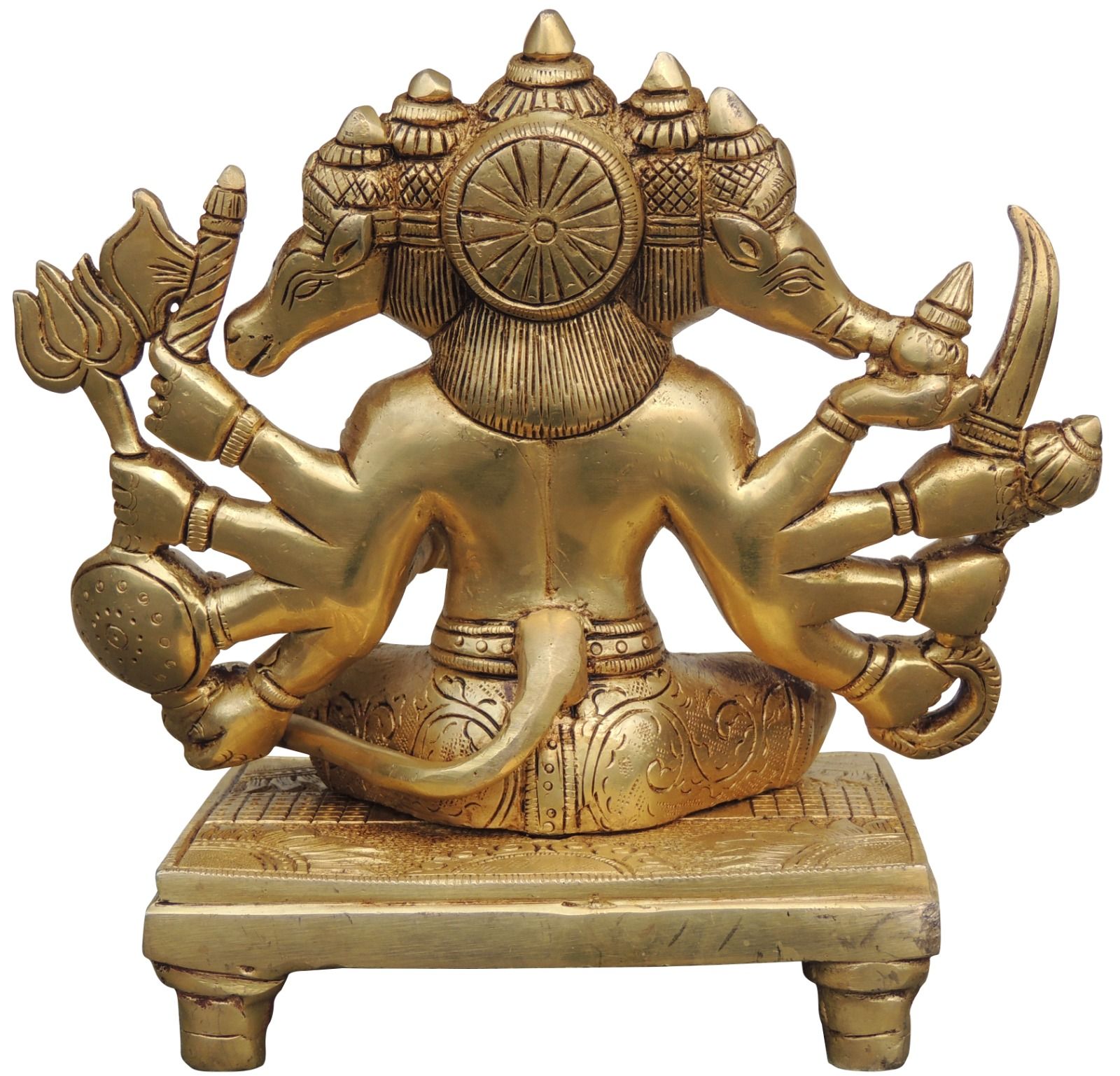 Brass Hanuman — 7.3"