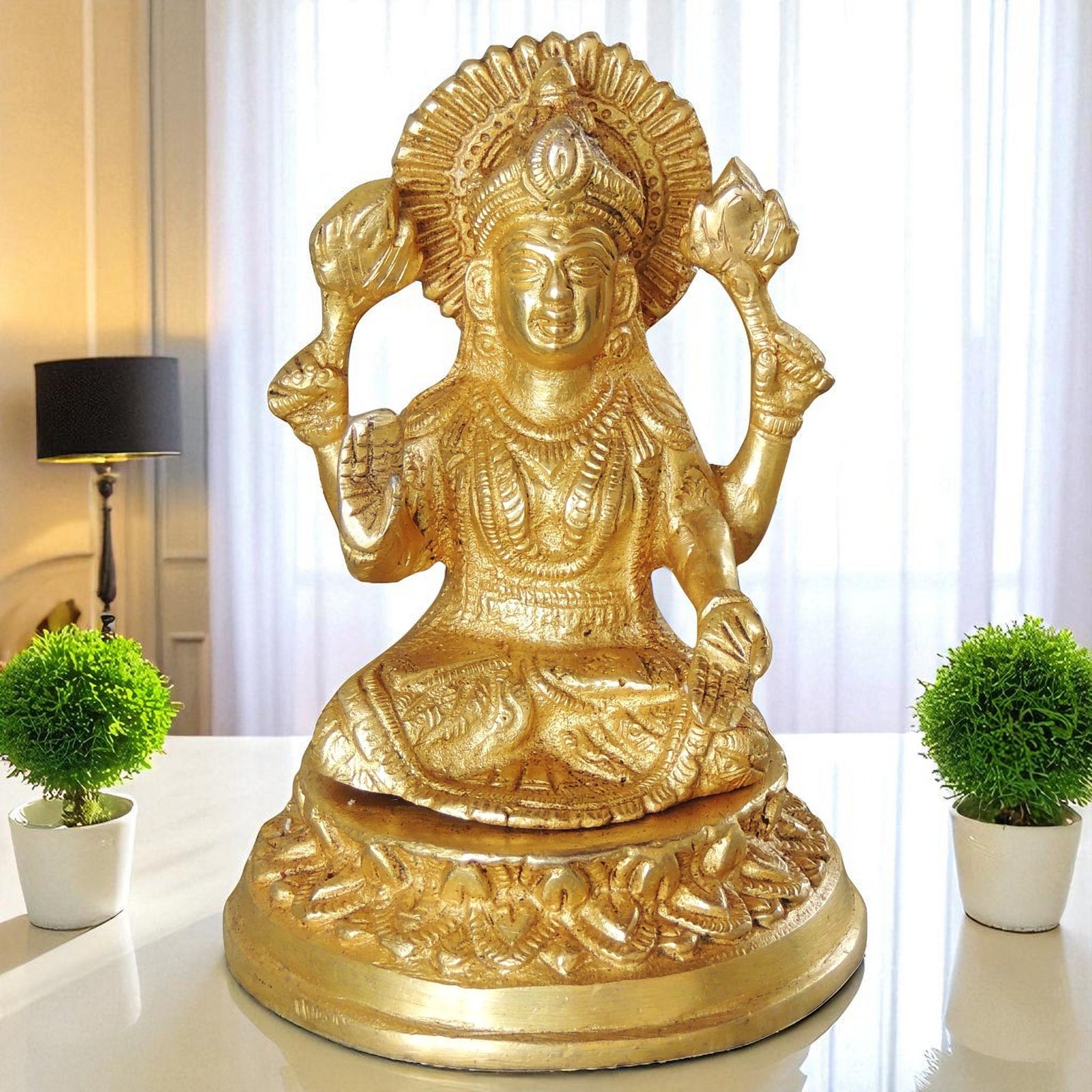 Brass Lakshmi — 5.5"