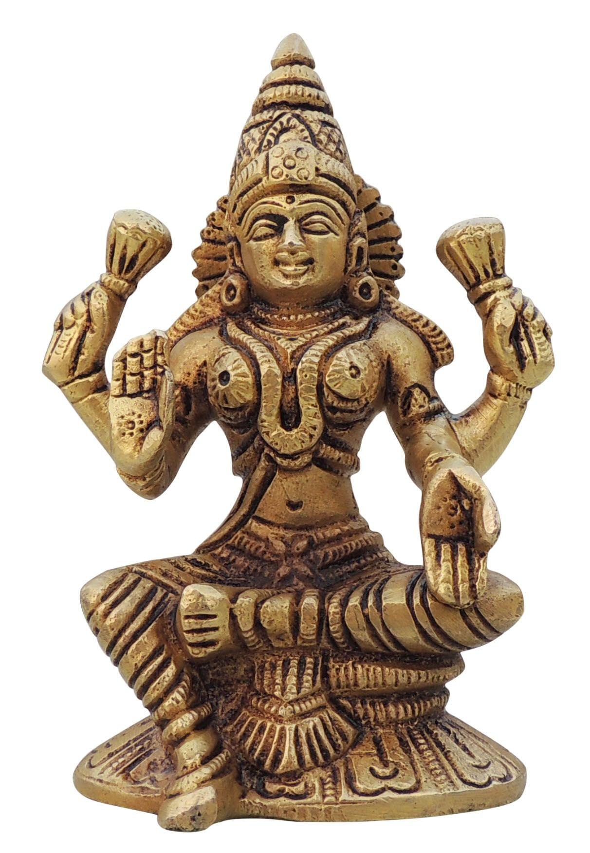 Brass Lakshmi — 5"