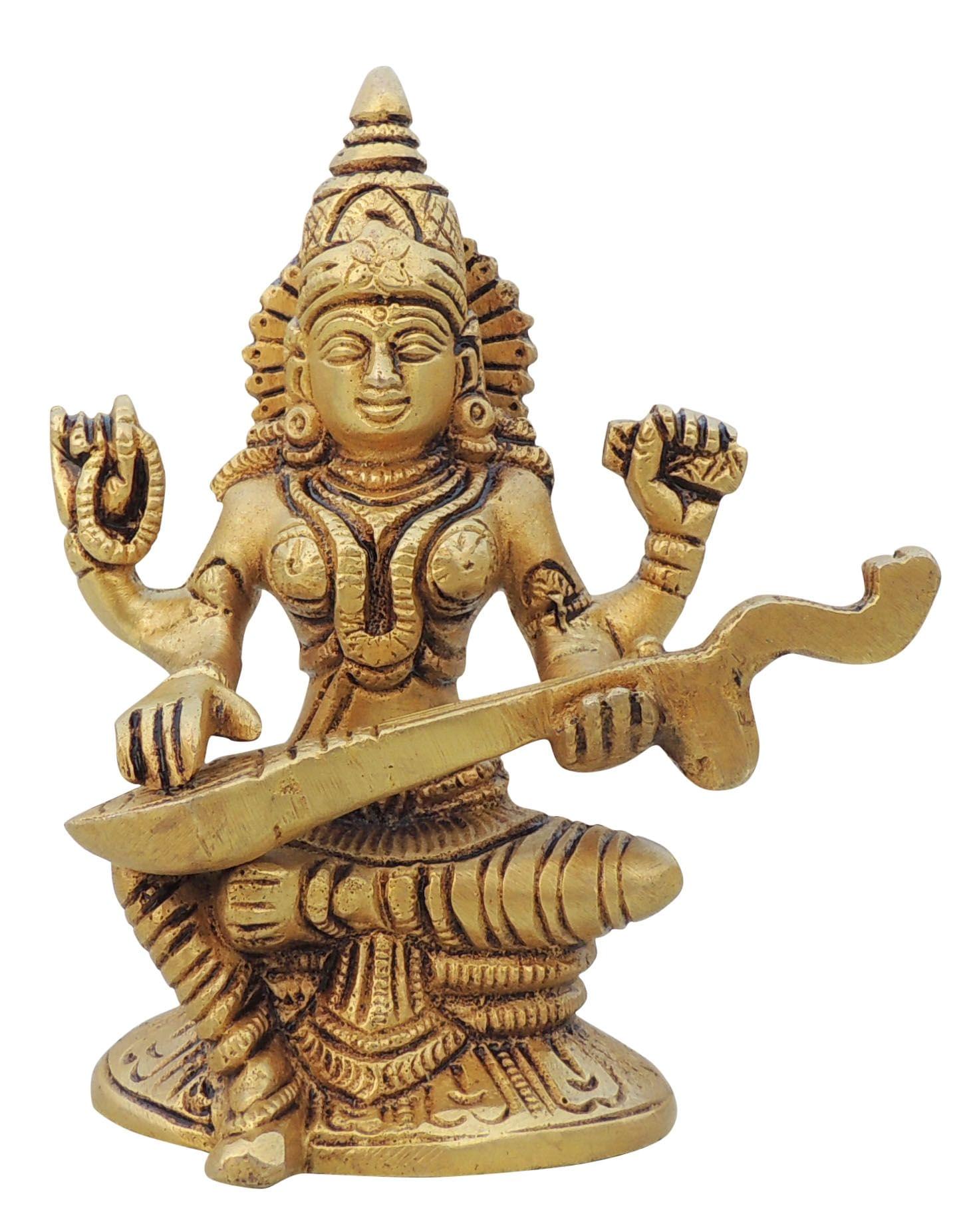 Brass Lakshmi — 4.5"