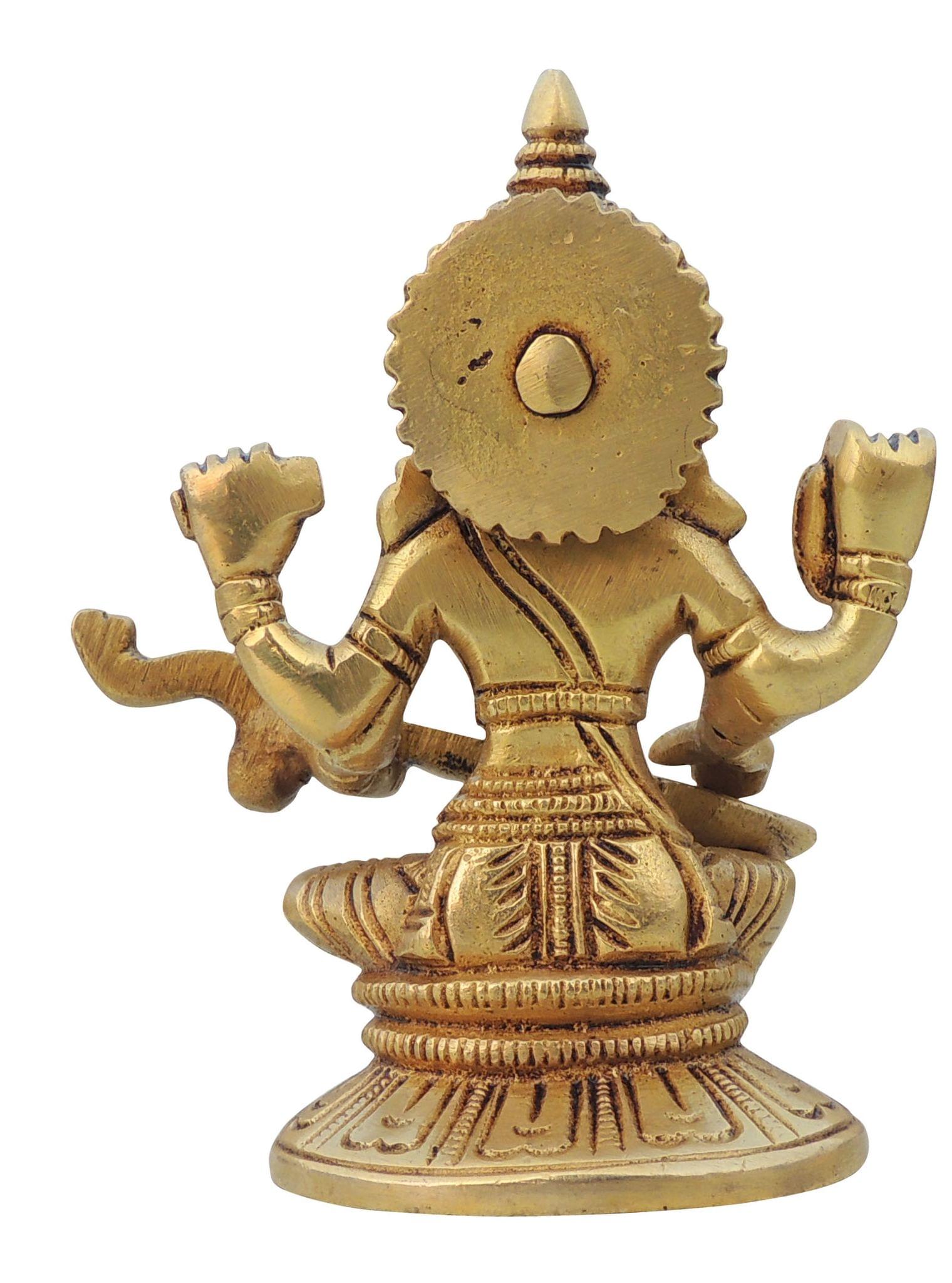 Brass Lakshmi — 4.5"