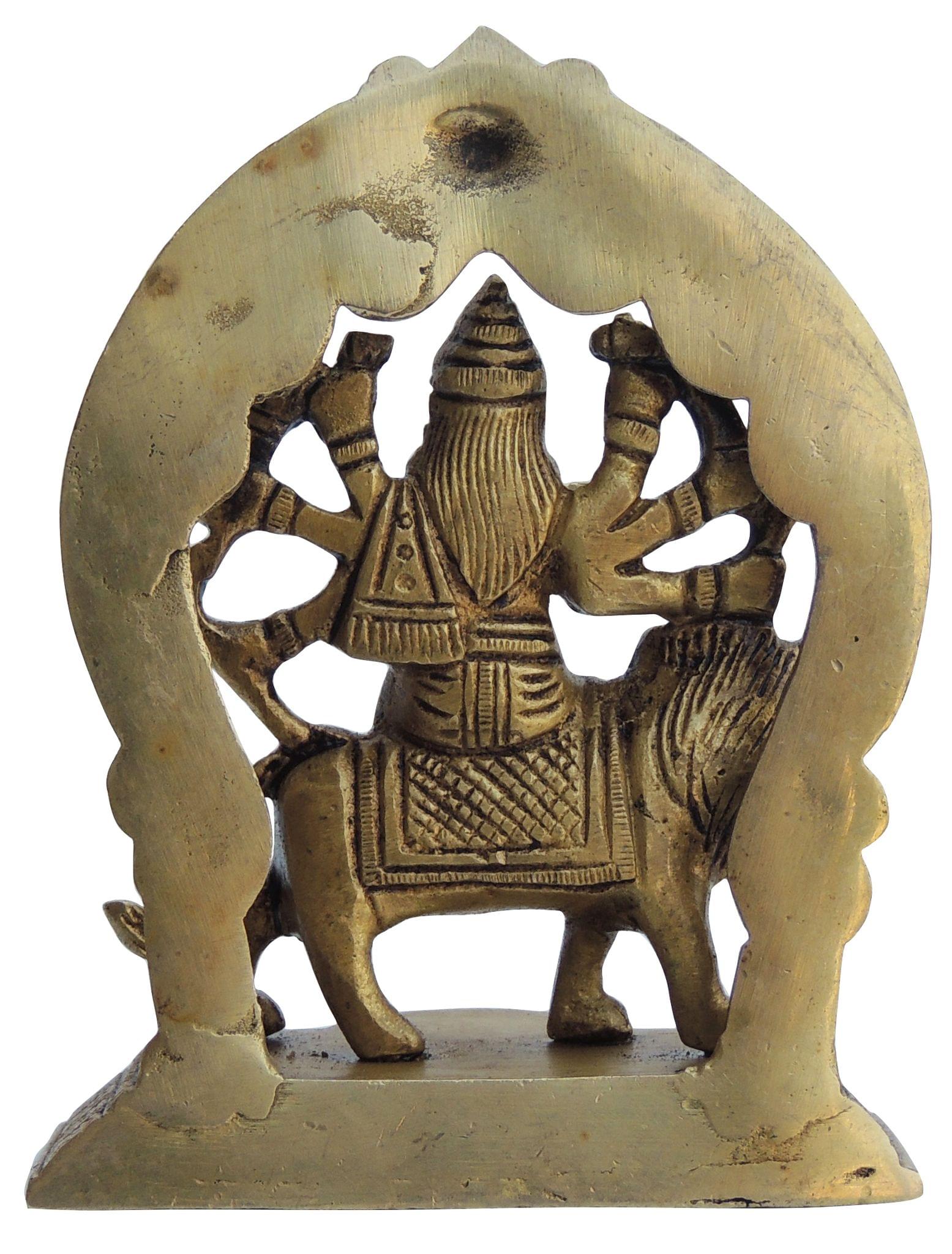 Brass Durga — 4.5"