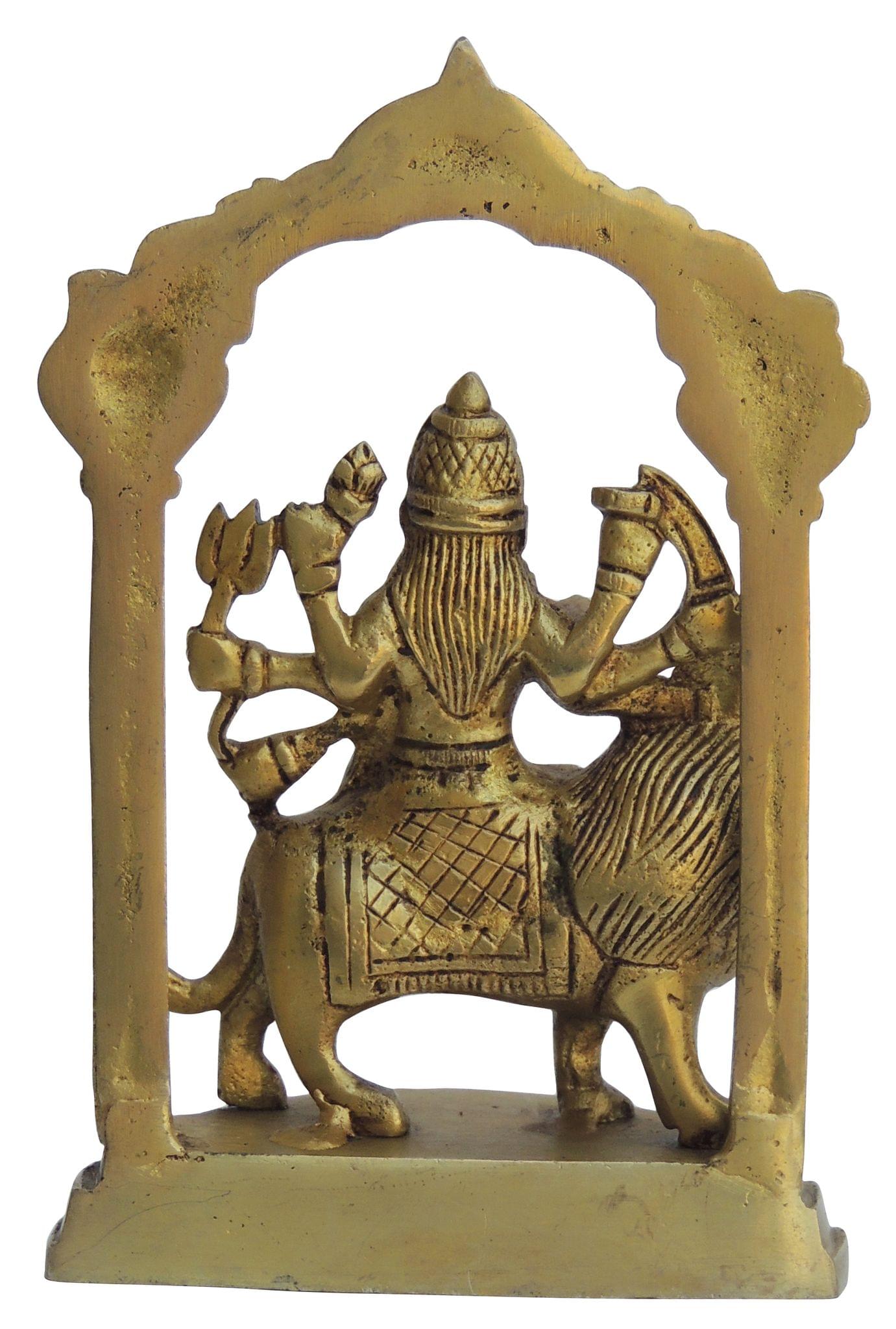 Brass Durga — 5.5"