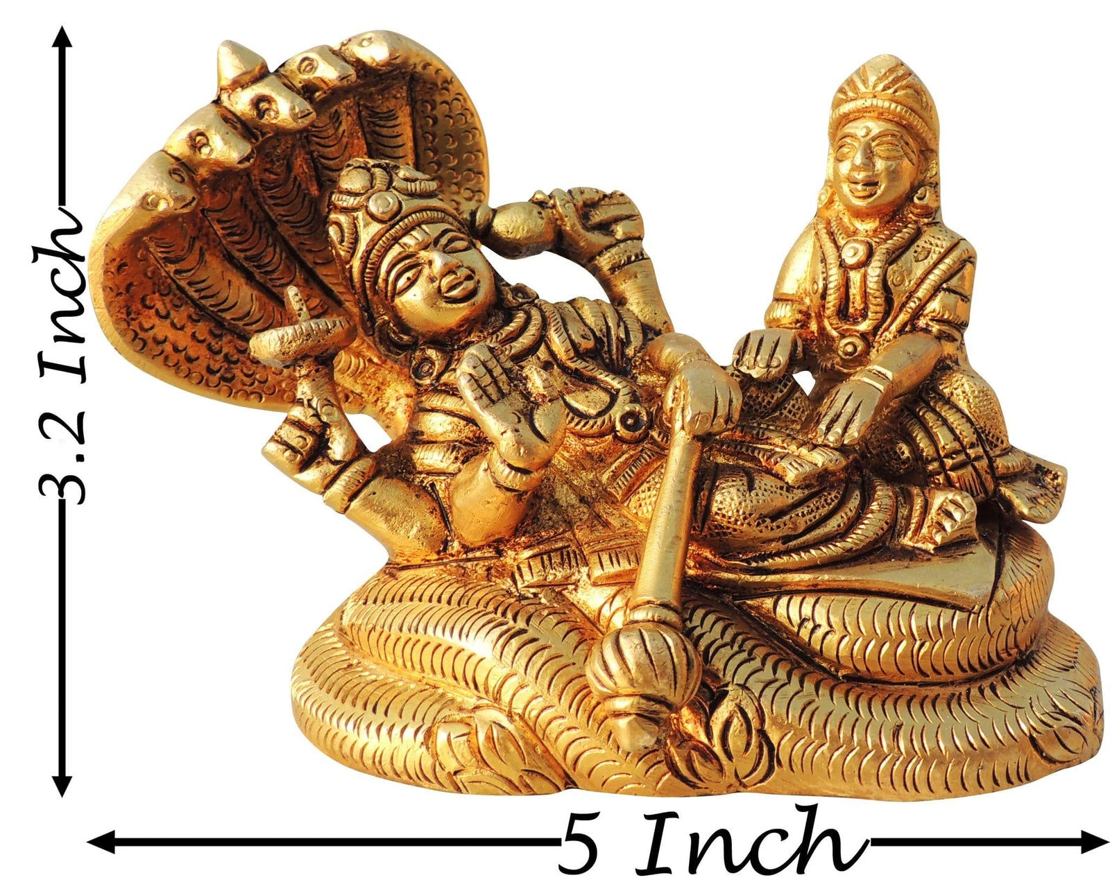 Brass Lakshmi — 3.2"