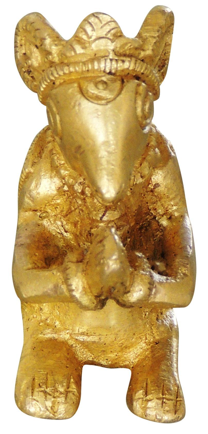 Brass Ganesh — 2"