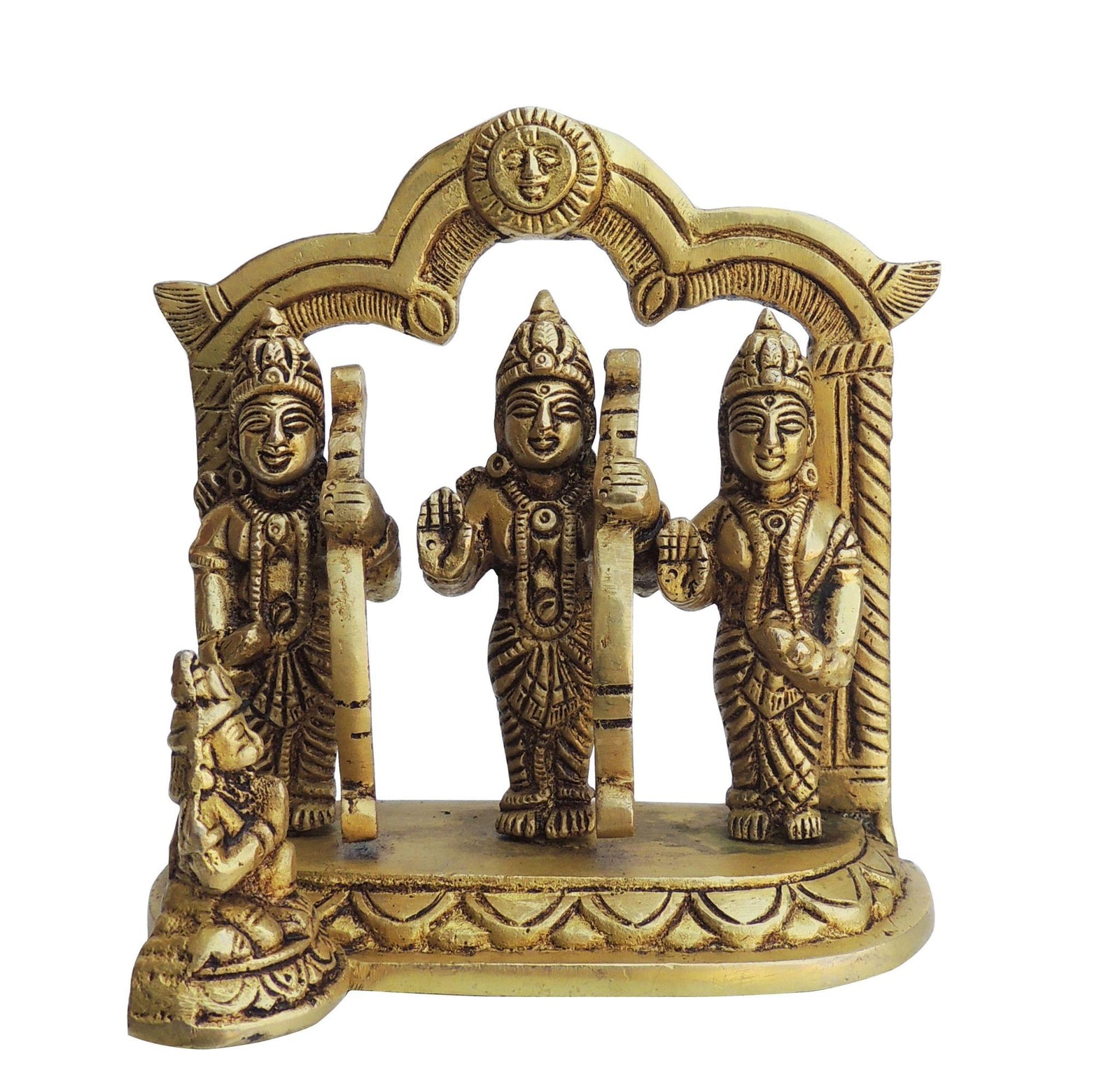 Brass Ram Darbar — 4.5"