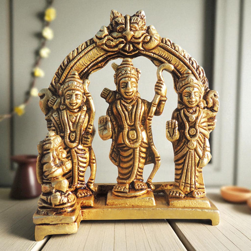 Brass Ram Darbar — 4.5"