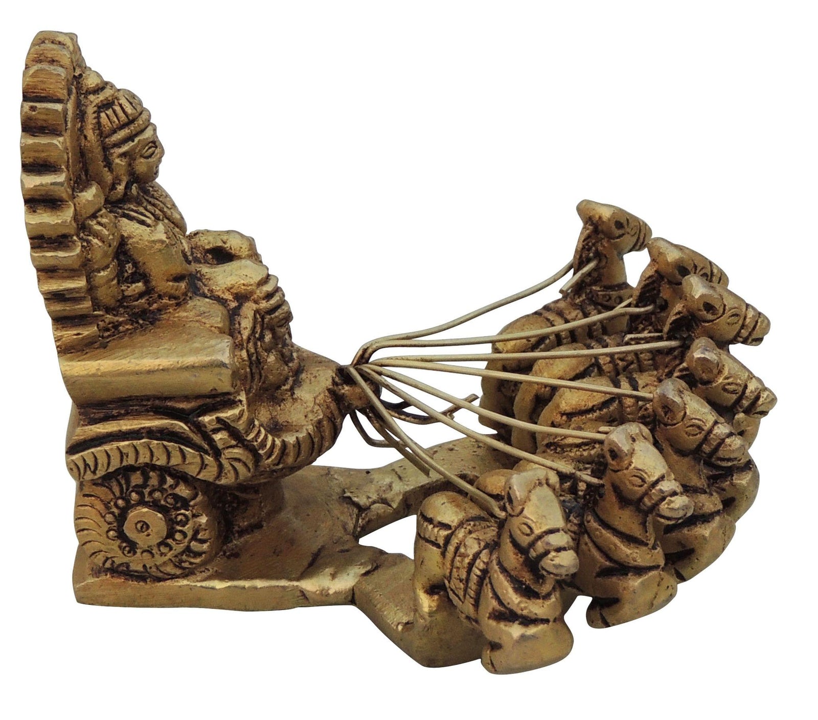 Brass Surya Dev Rath — 2.8"