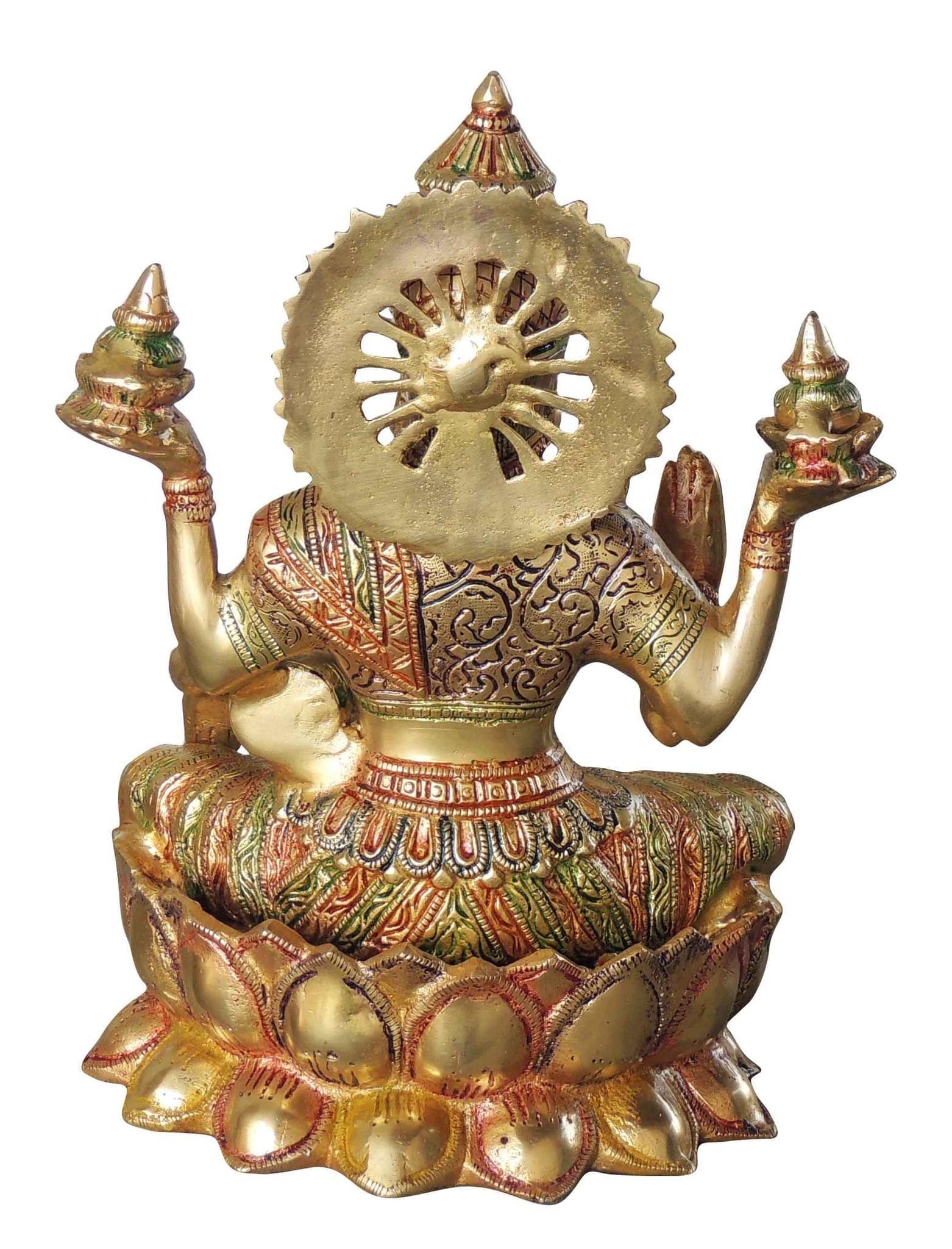 Brass Lakshmi — 12"