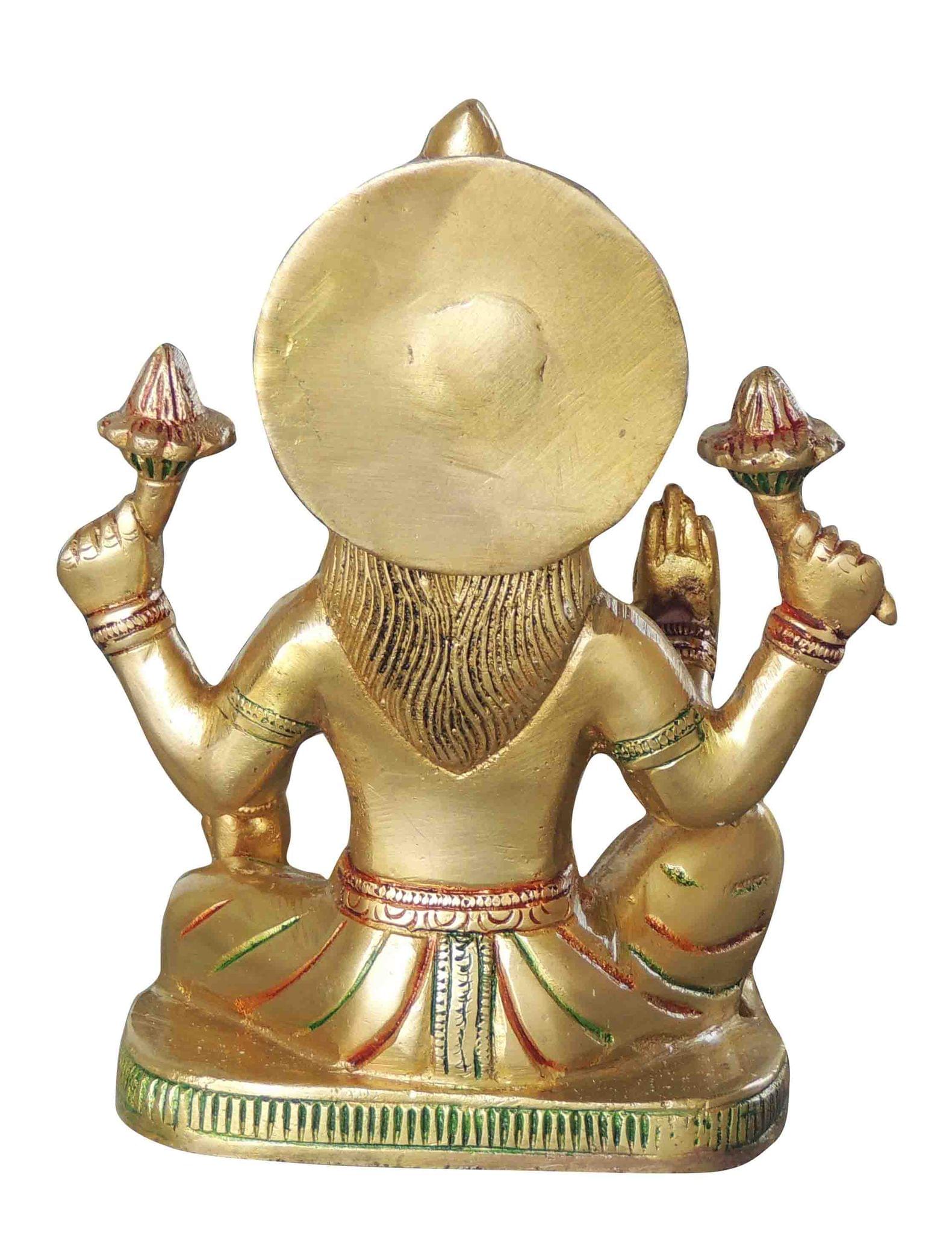 Brass Lakshmi — 7.5"