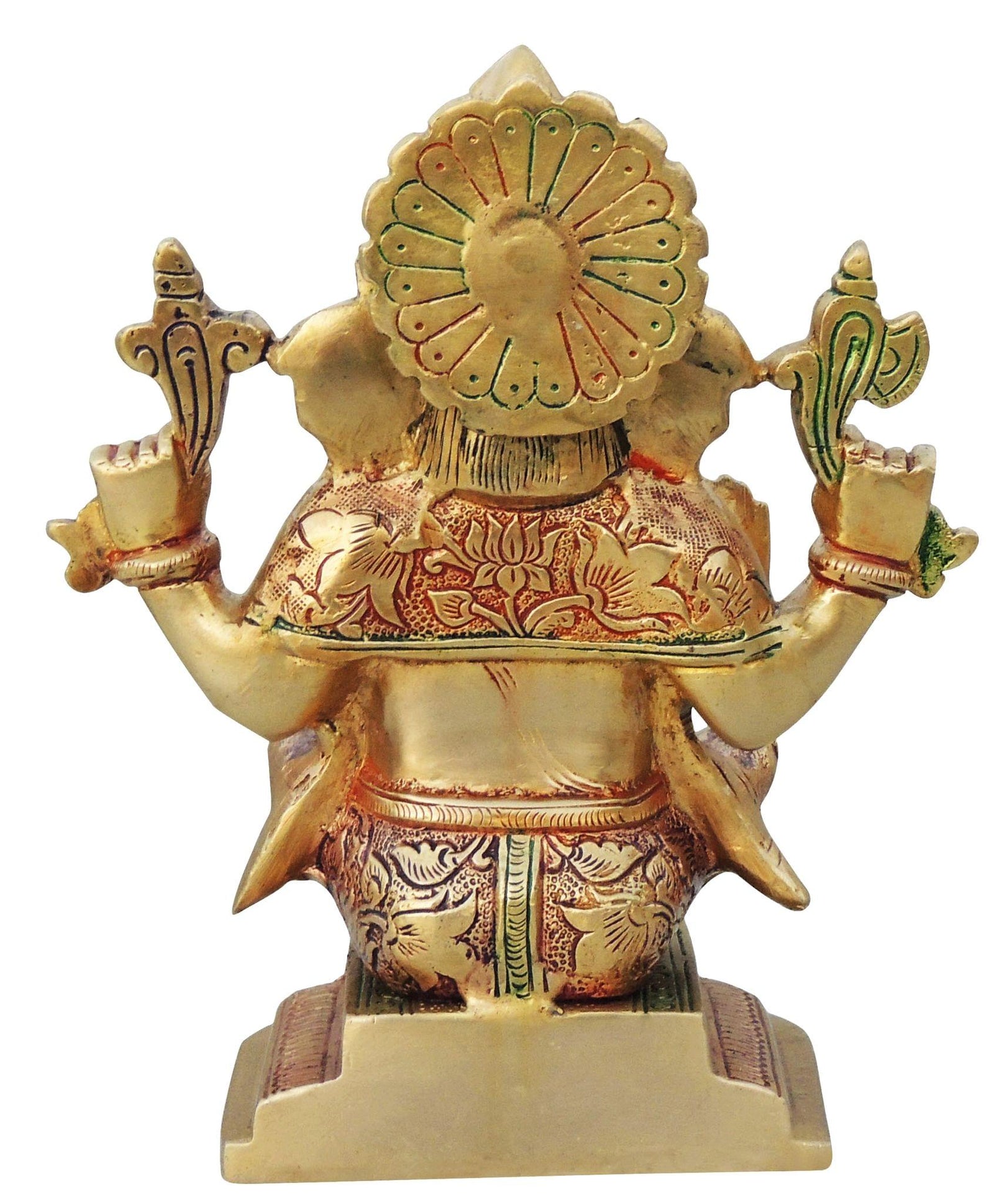 Brass Ganesh — 8"