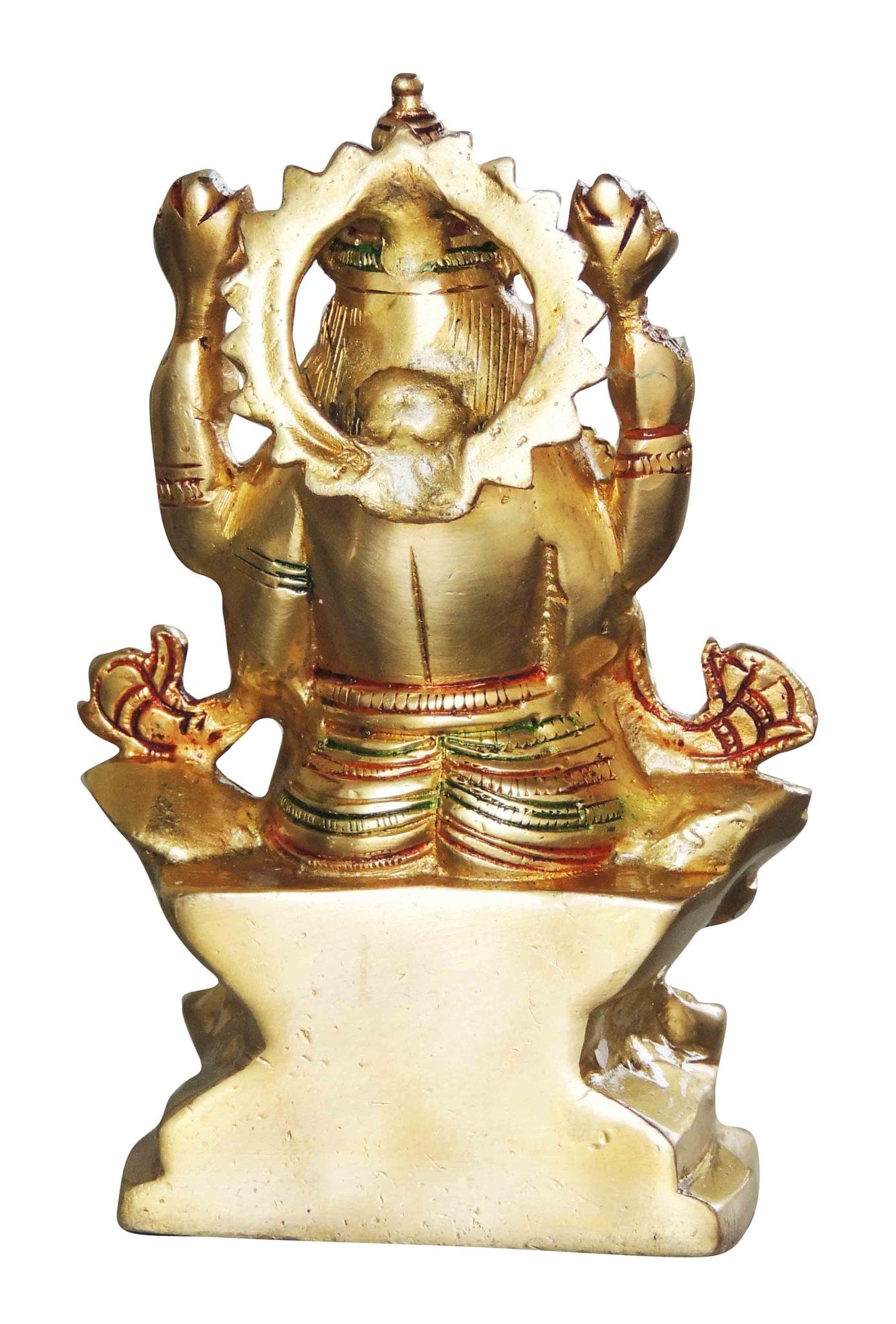 Brass Lakshmi — 6.2"