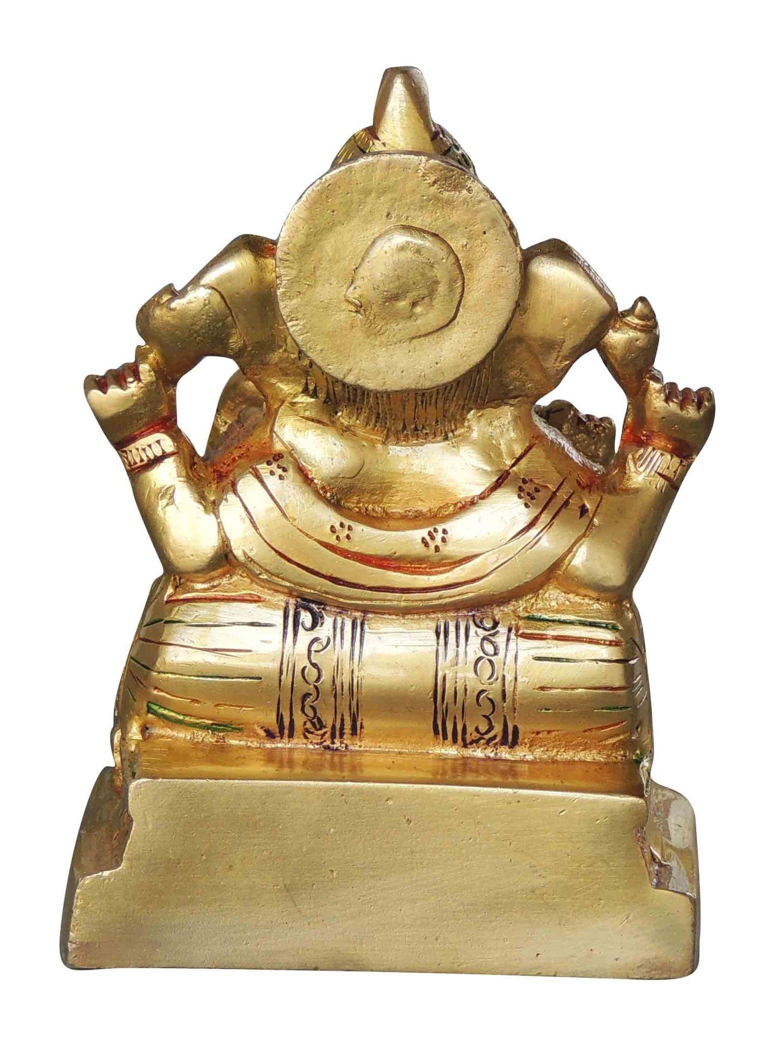 Brass Ganesh — 5.5"