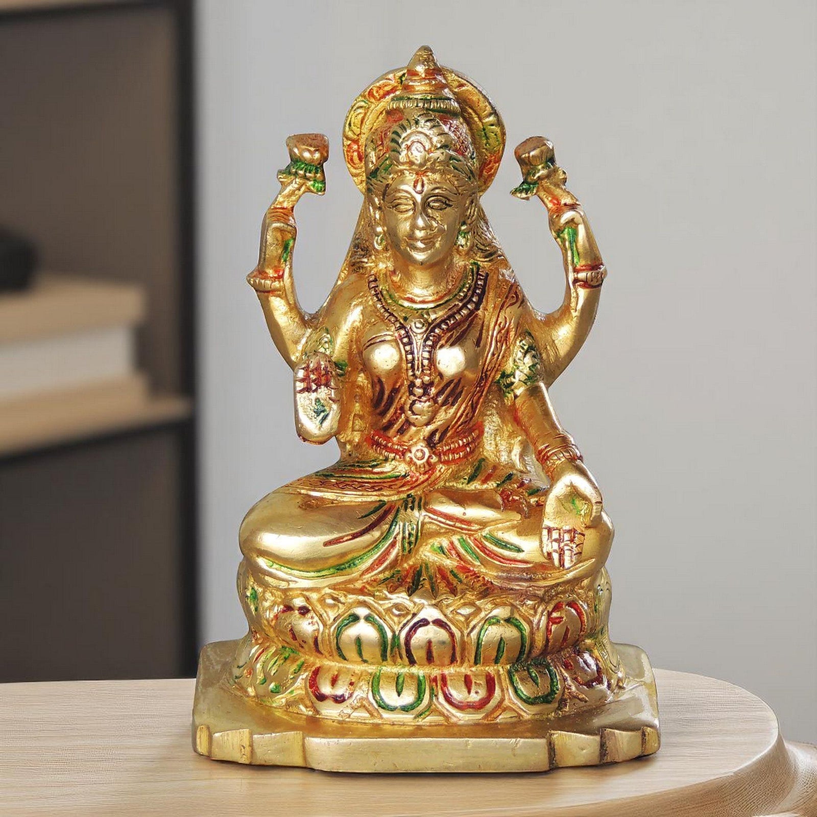Brass Lakshmi — 5.5"