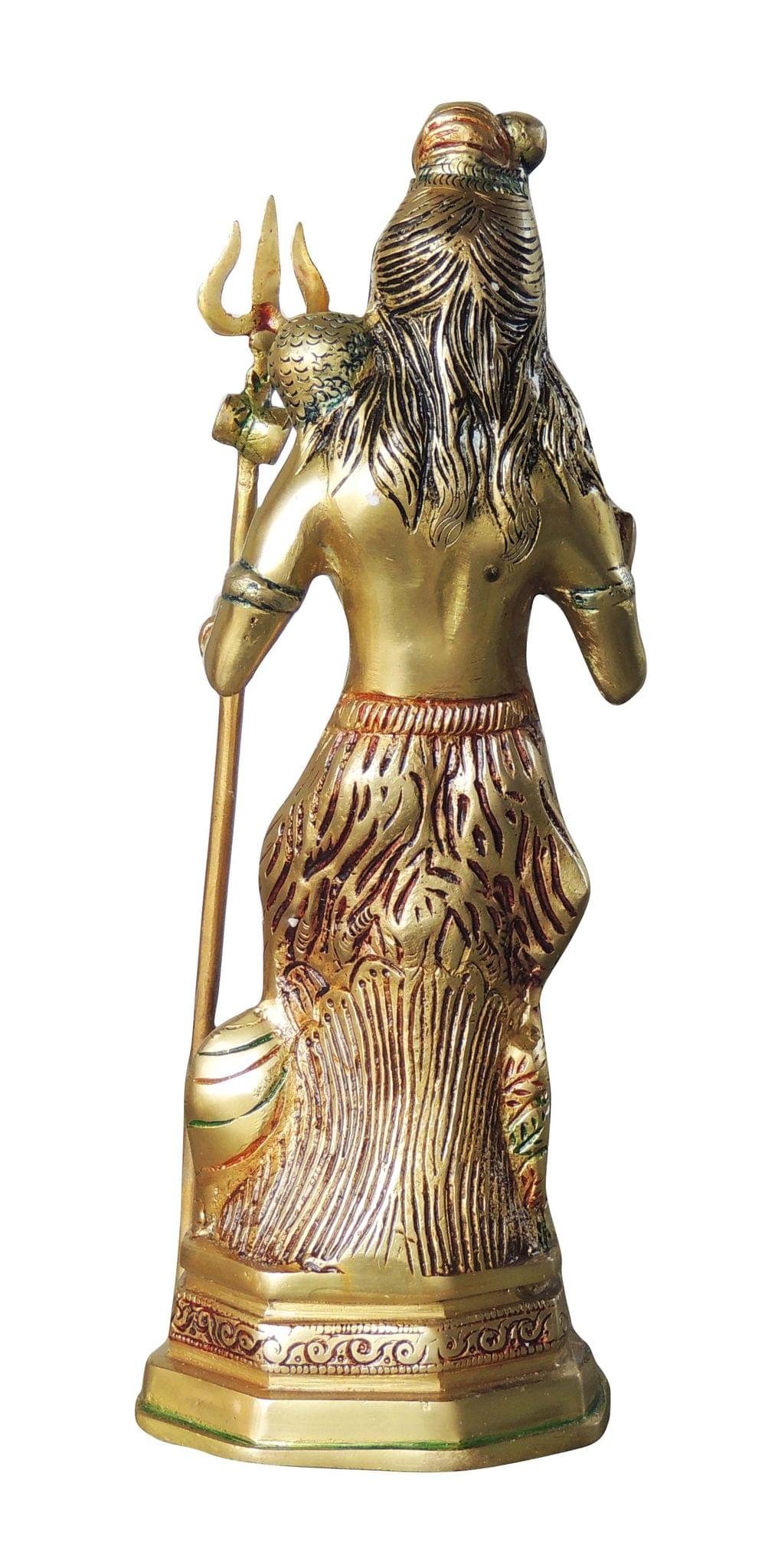 Brass Ganesh — 12.4"