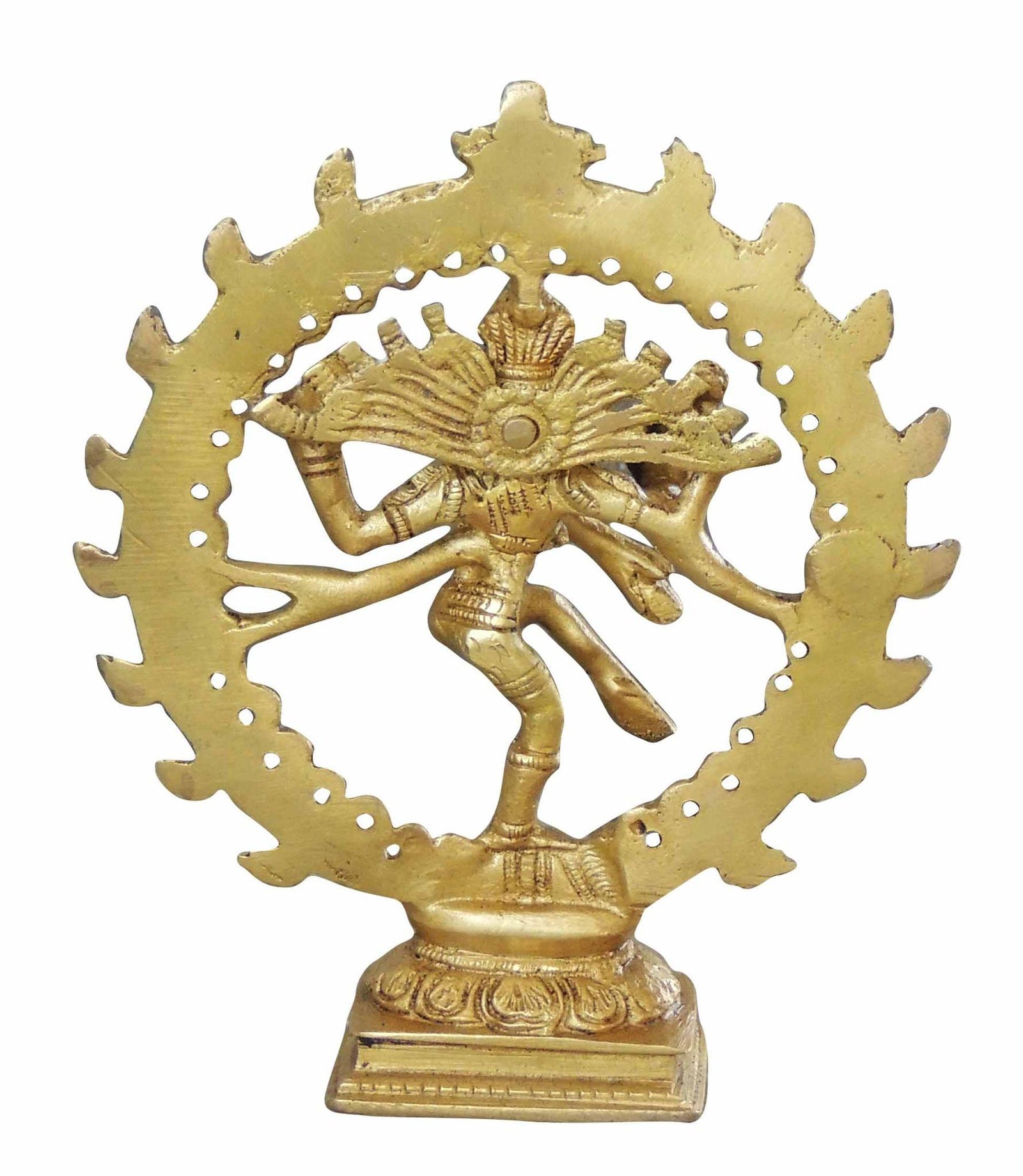 Brass Nataraj — 6.5"