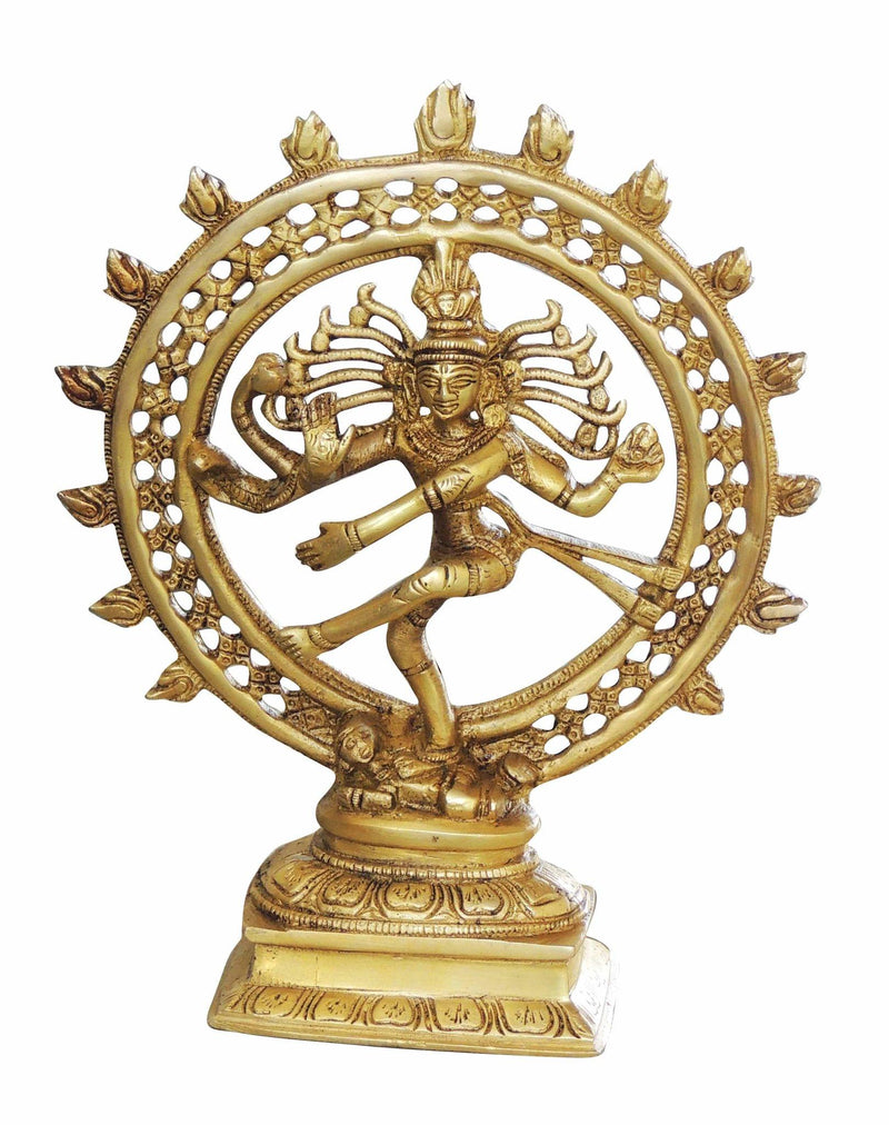 Brass Nataraj — 9.2"