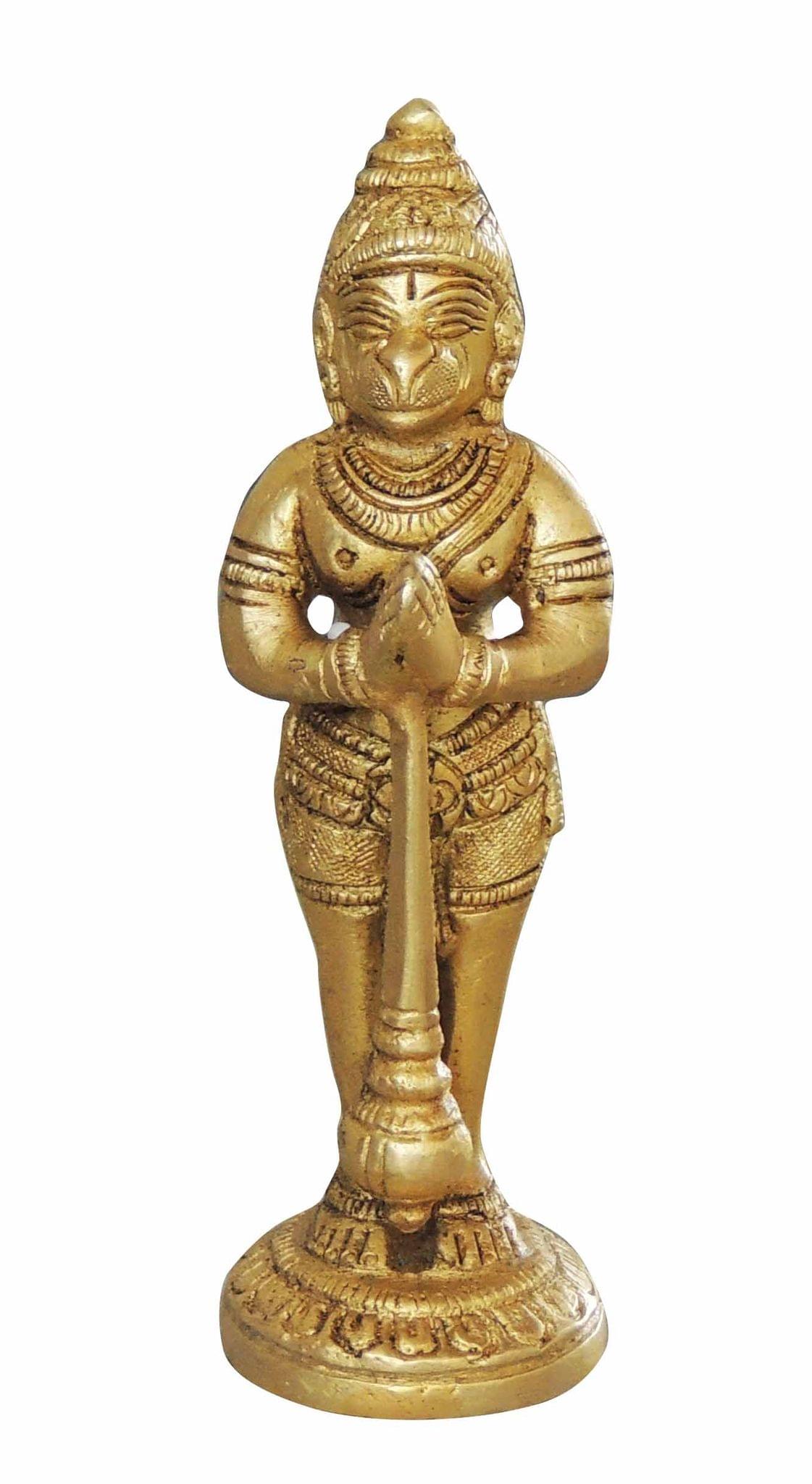 Brass Hanuman — 5.5"