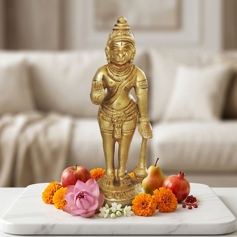 Brass Hanuman — 5.5"