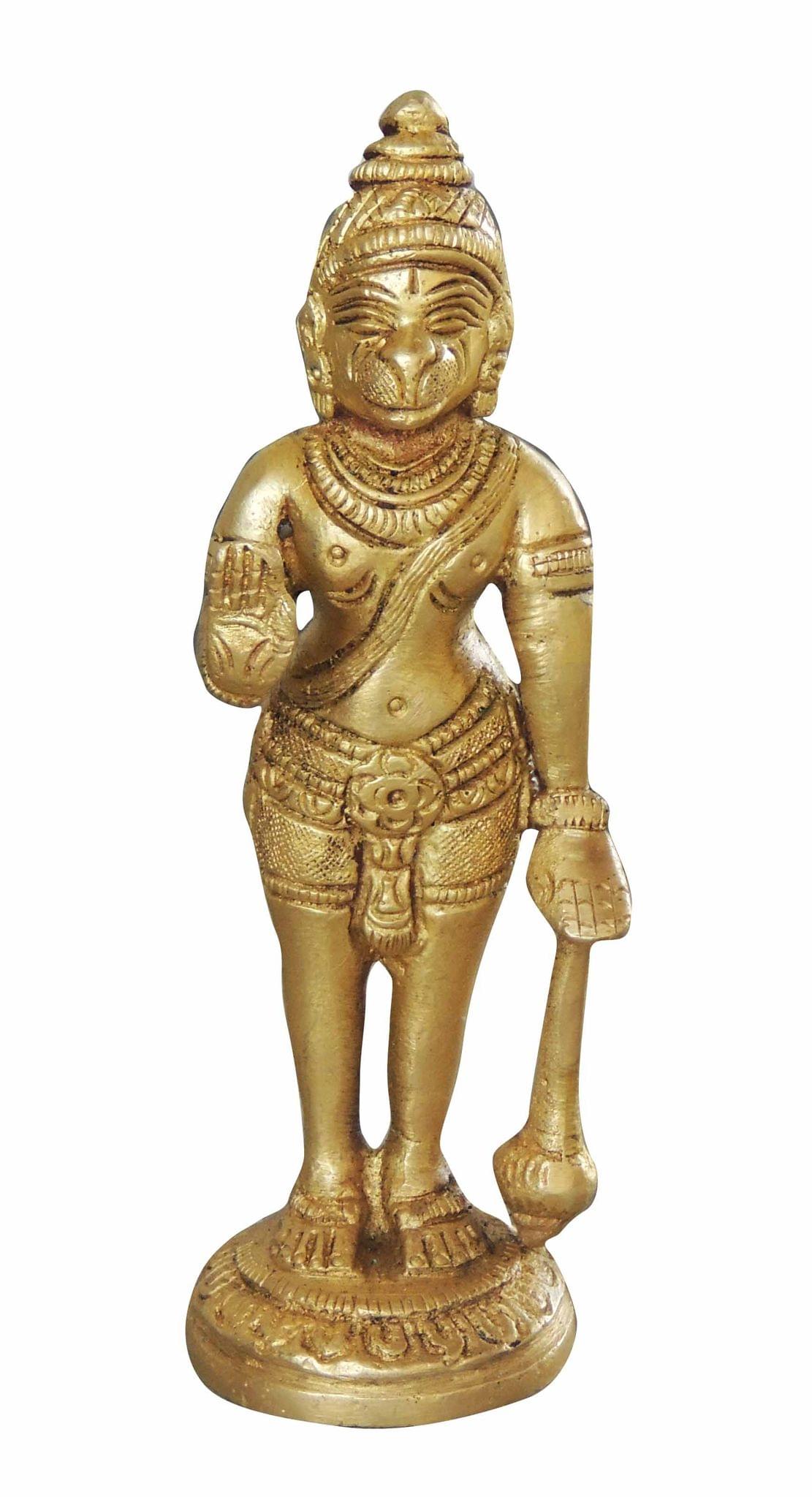Brass Hanuman — 5.5"