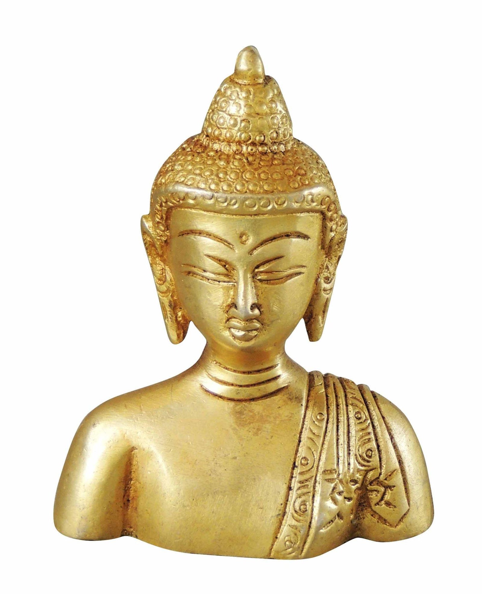Brass Buddha — 4"
