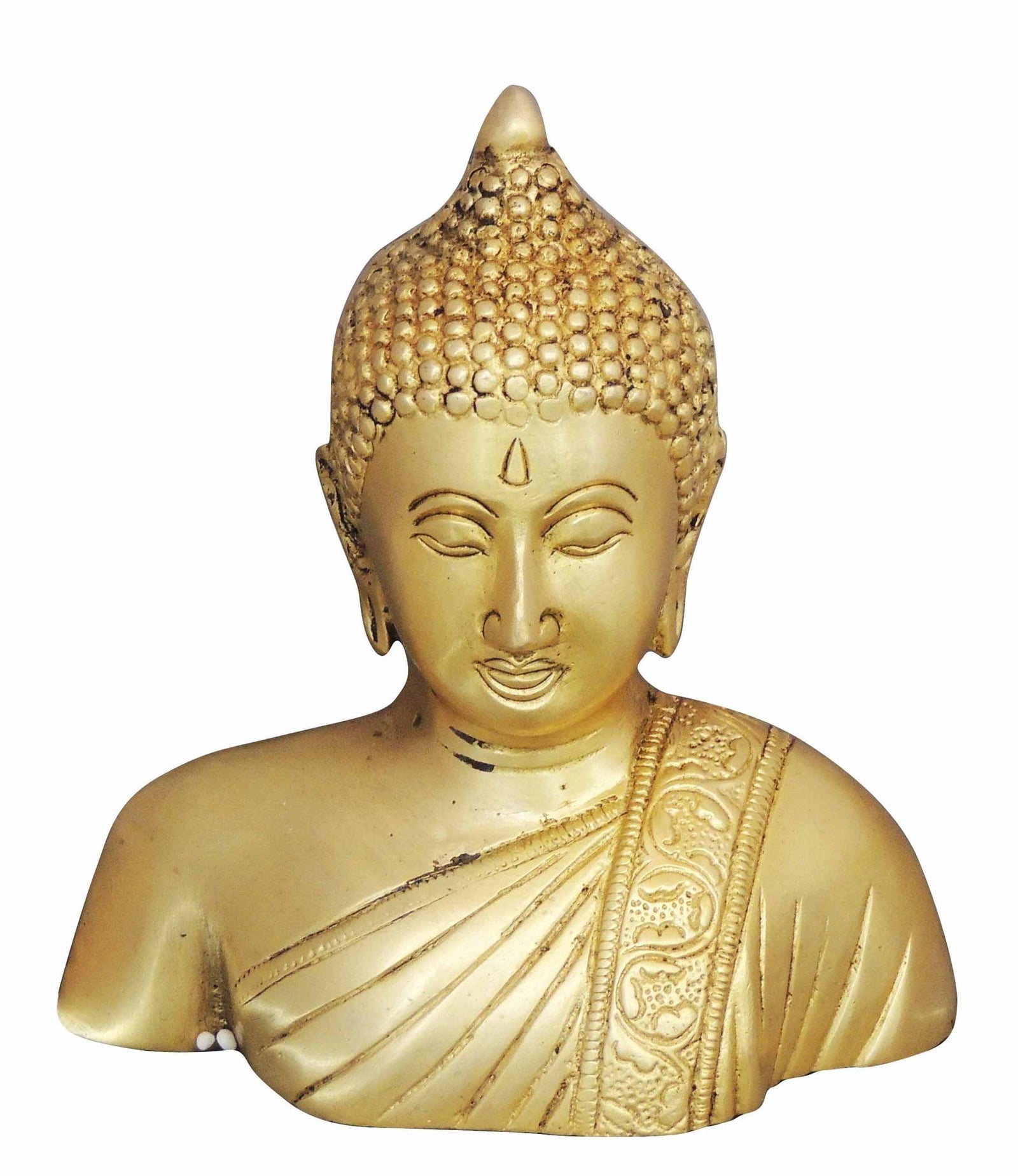 Brass Buddha — 6"